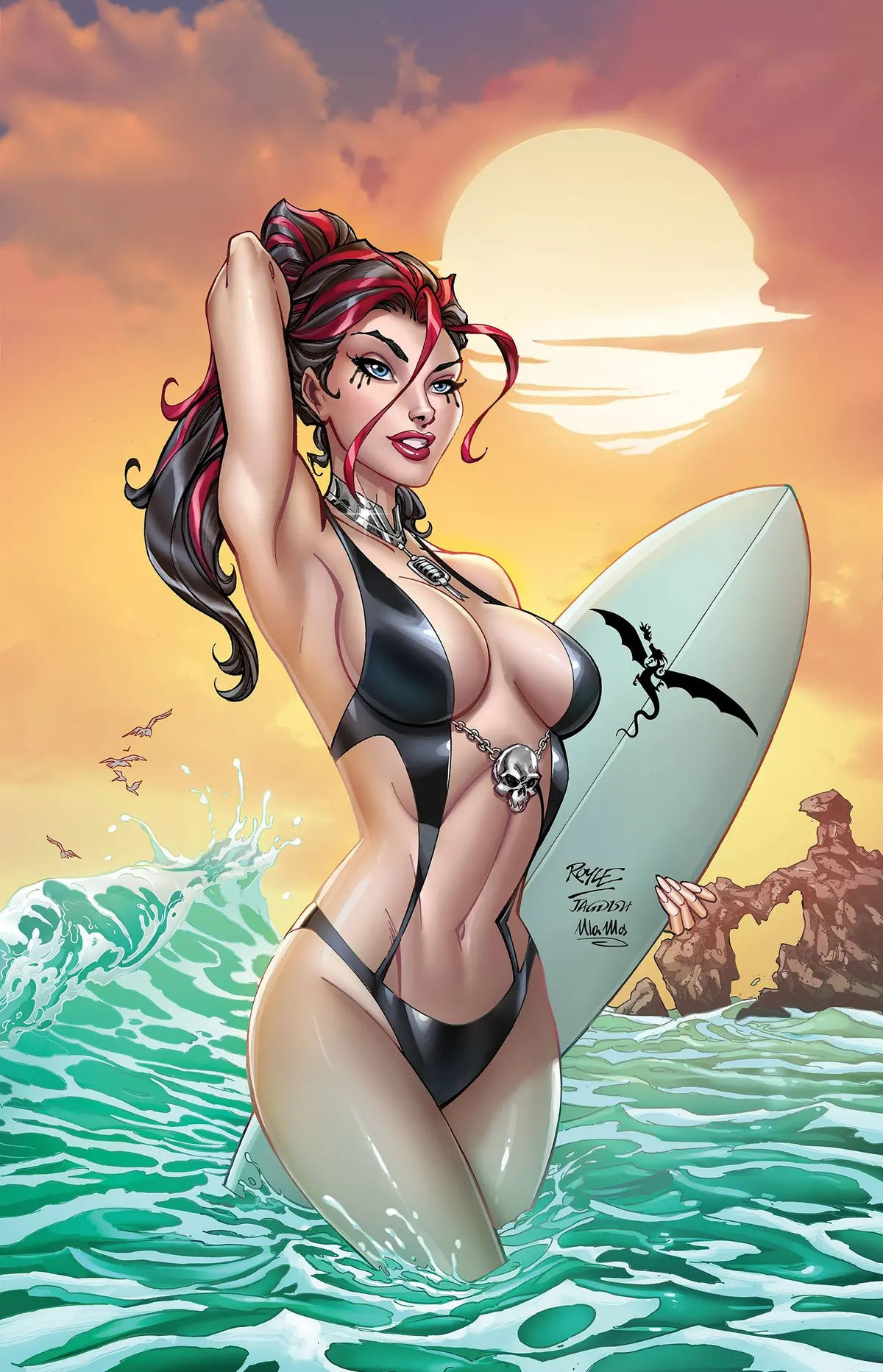Gft Presents Swimsuit Ed 2022 One Shot Cvr C Royle 1