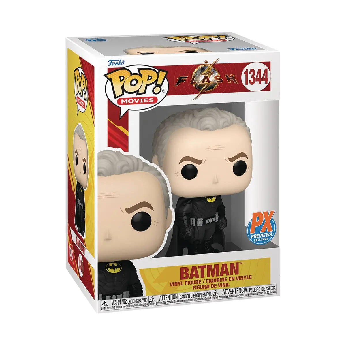 Funko Pop! The Flash - Px Exclusive Batman Unmasked 1