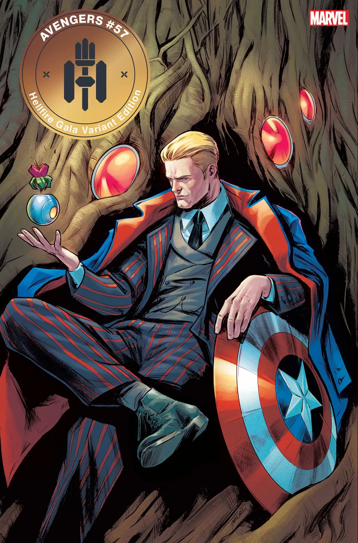 Avengers 57 Carnero Hellfire Gala Variant 1
