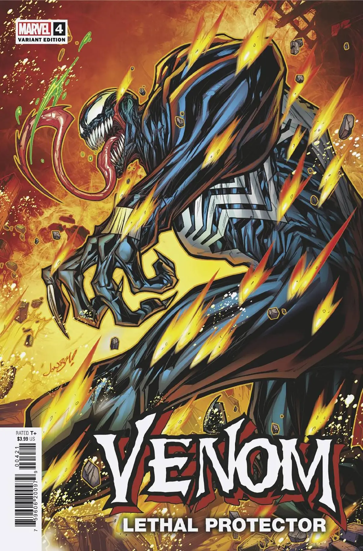 Venom Lethal Protector #4 (Of 5) Meyers Var 1