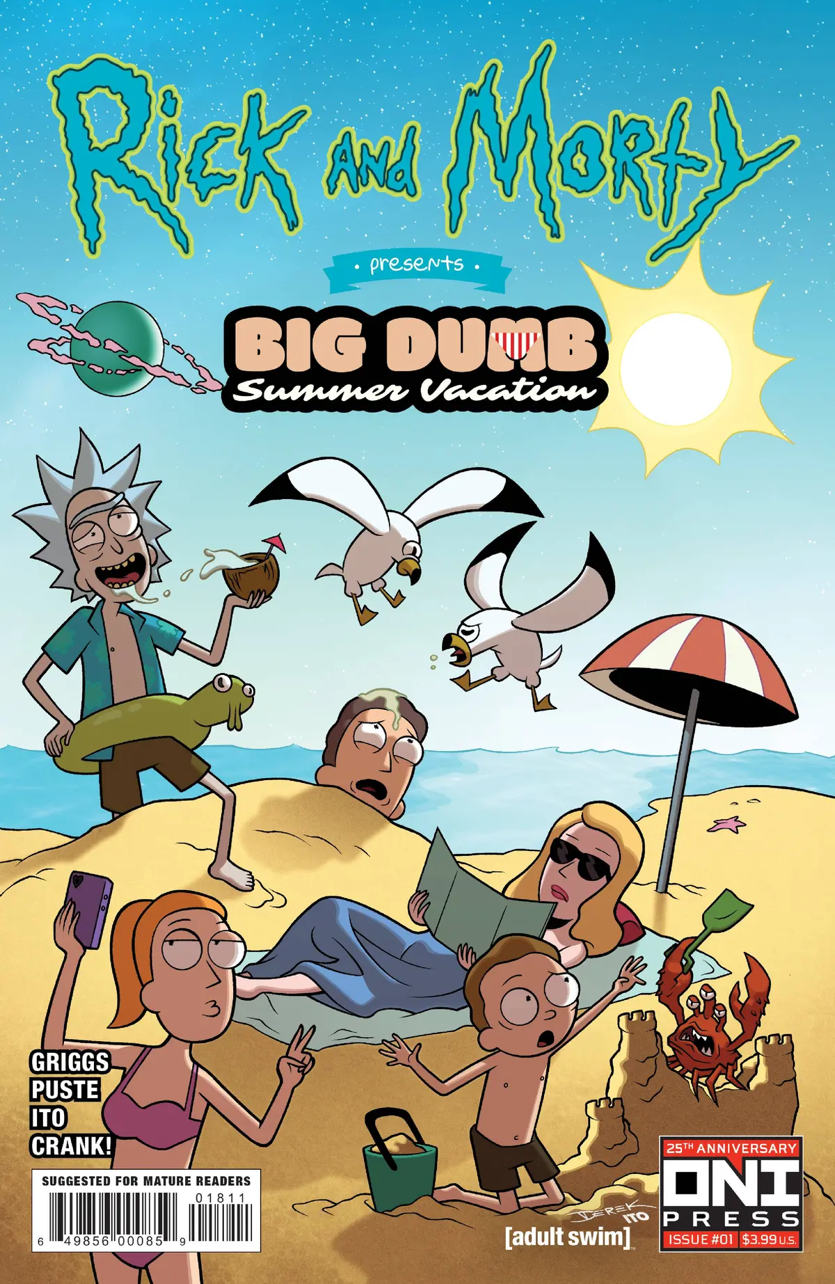 Rick & Morty Summer Vacation #1 Cvr A Fridolfs 1