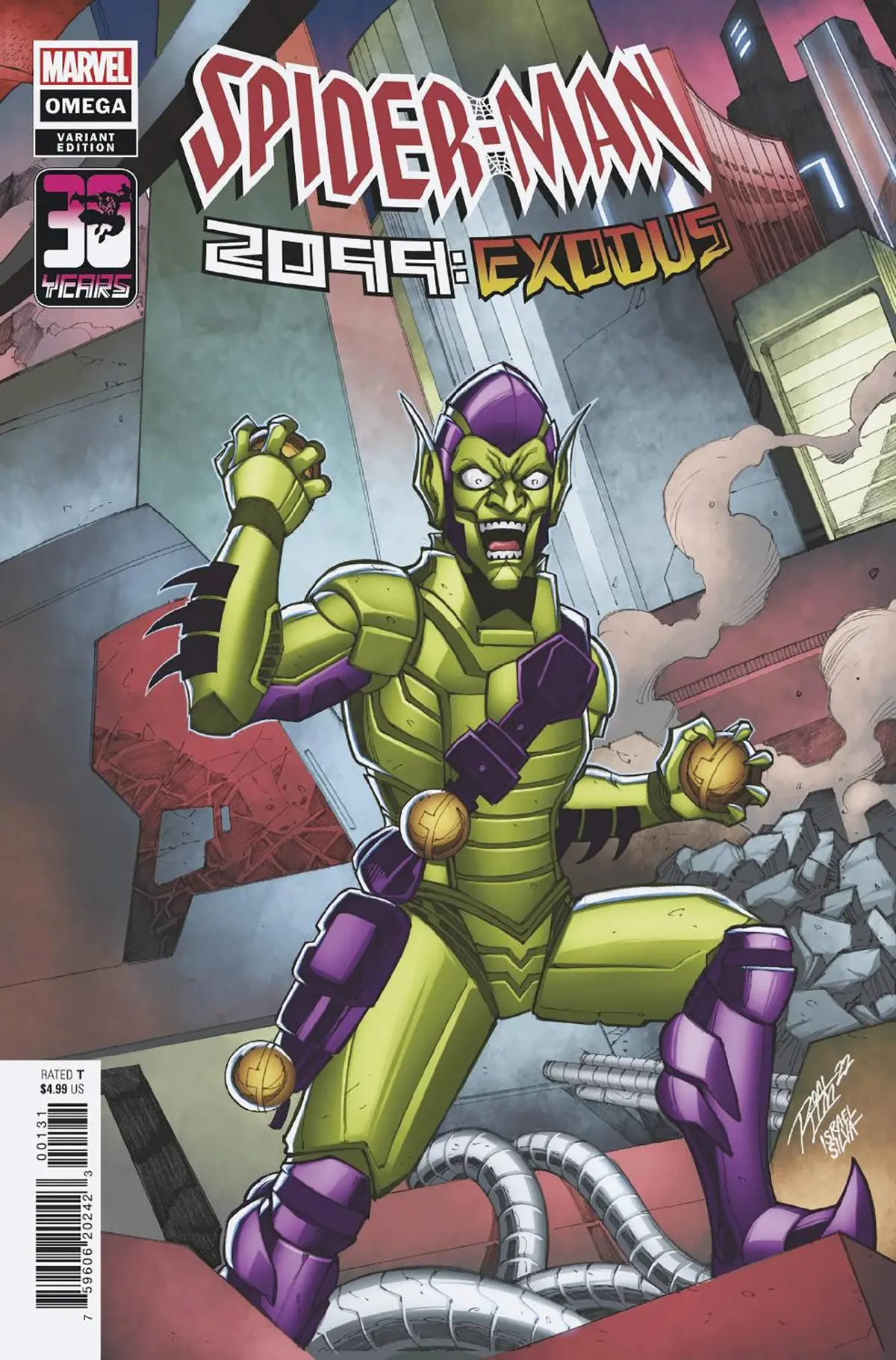 Spider-Man 2099 Exodus Omega #1 Ron Lim Connecting Var 1