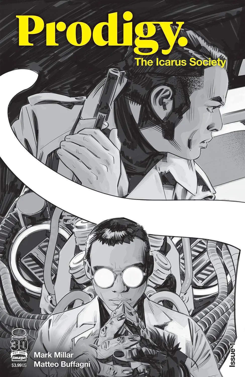 Prodigy Icarus Society #1 (Of 5) Cvr B Buffagni B&W (Mr) 1