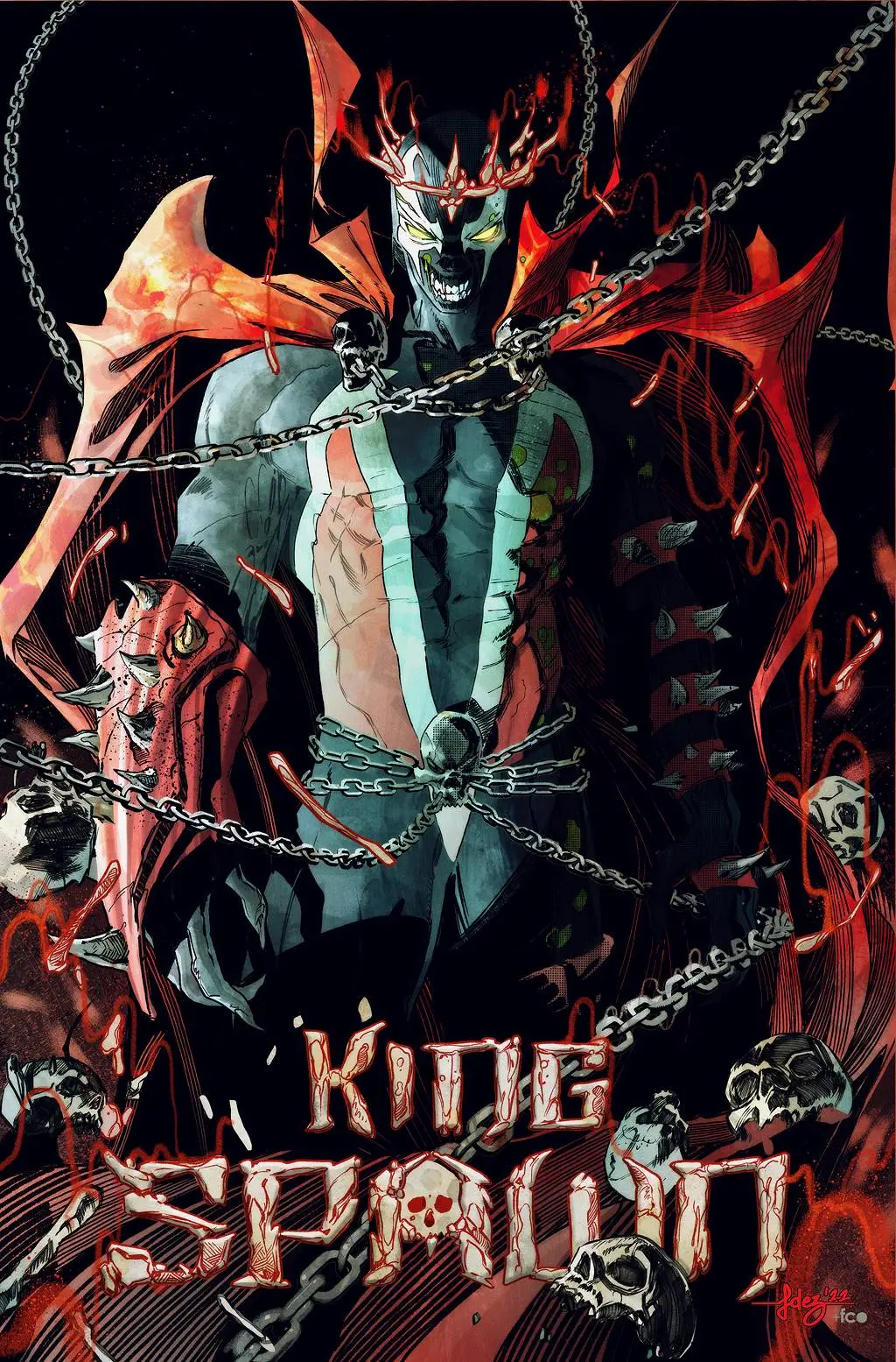 King Spawn #12 Cvr B Fernandez 1