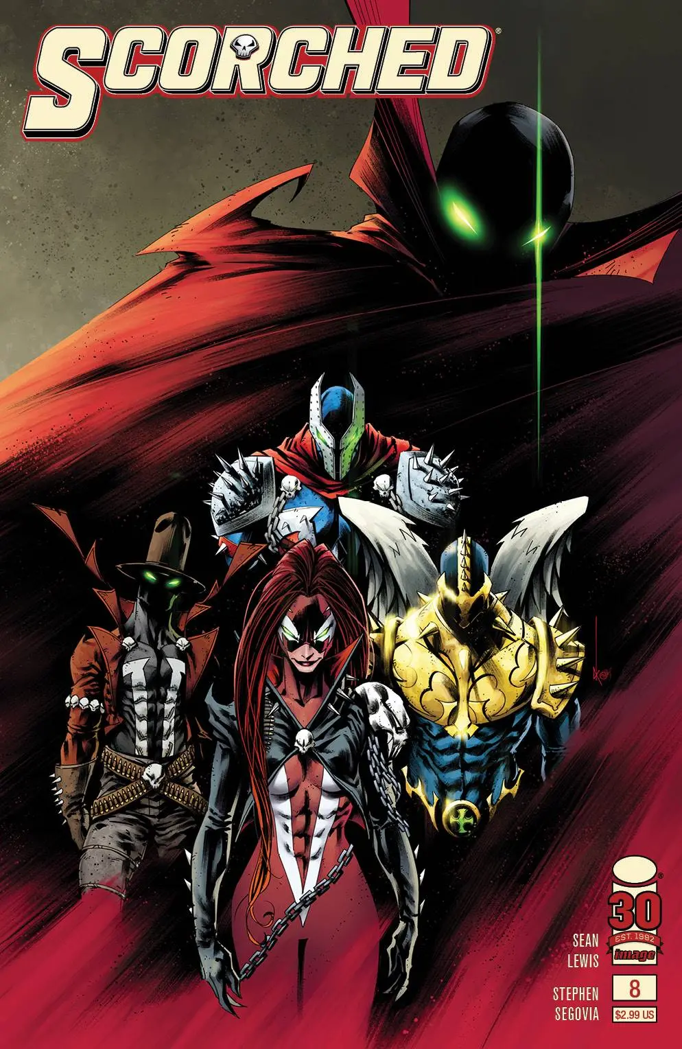 Spawn Scorched #8 Cvr B Keane 1