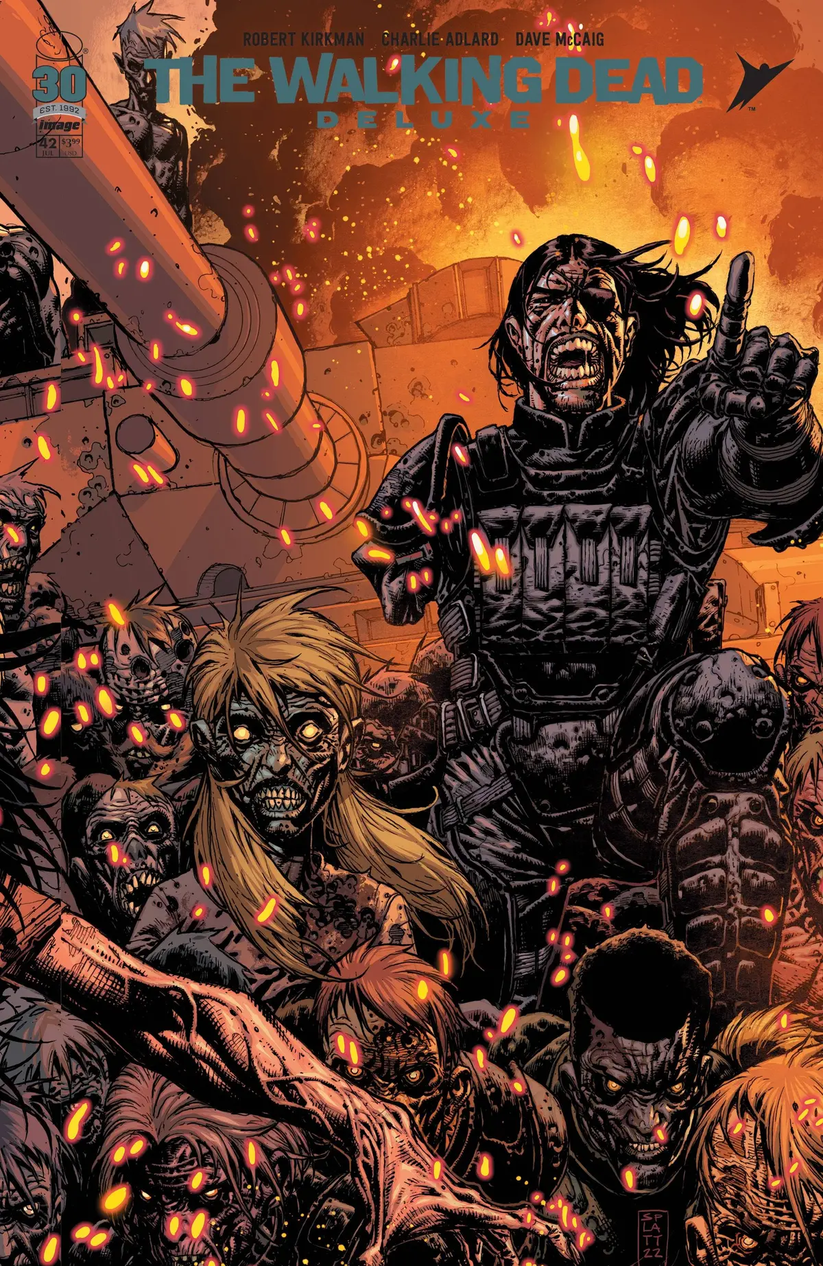 Walking Dead Dlx #42 Cvr C Platt & Mccaig (Mr) 1