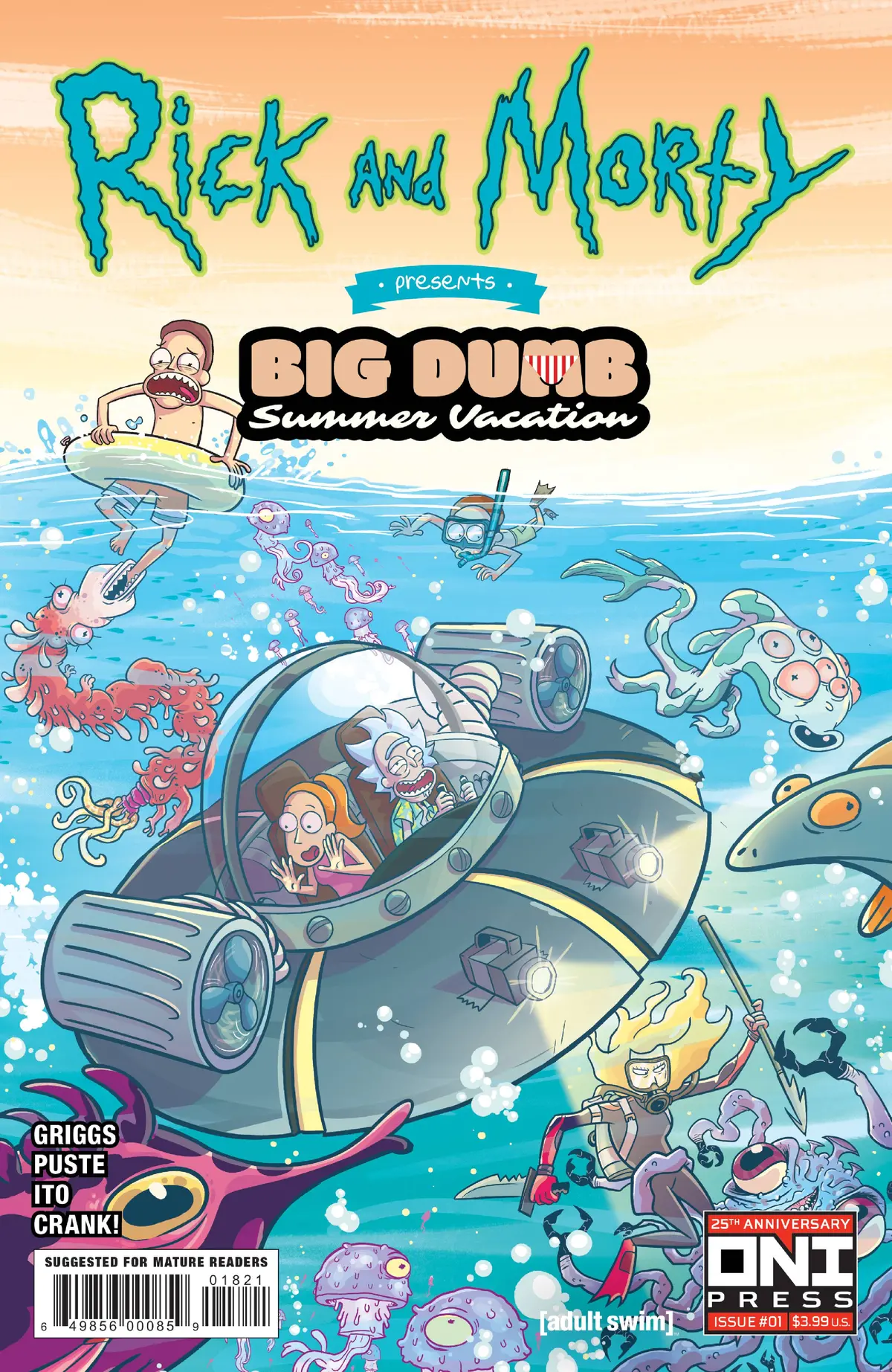 Rick & Morty Summer Vacation #1 Cvr B Stresing 1