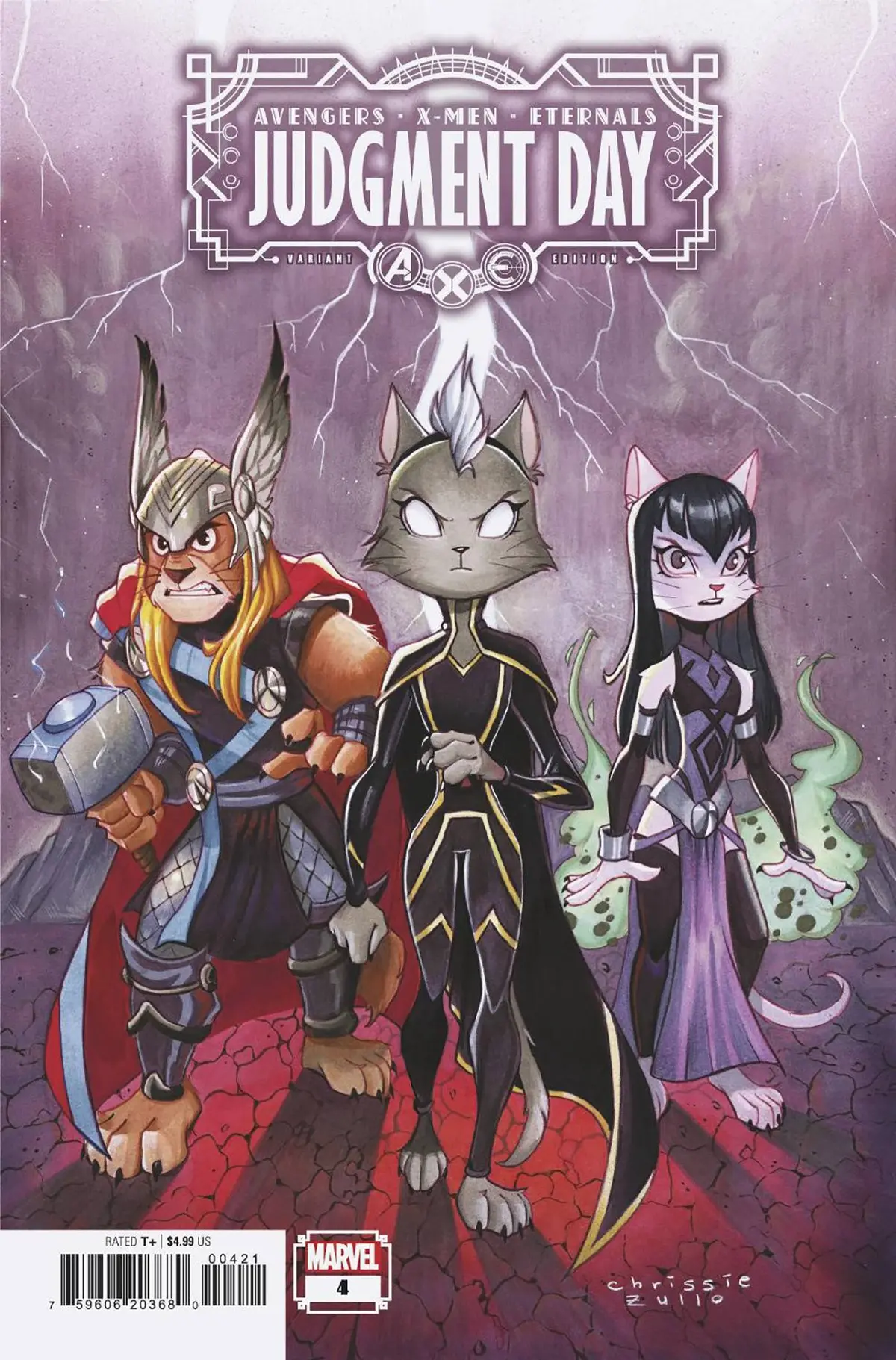 Axe Judgment Day #4 (Of 6) Zullo Cat Var (Res) 1