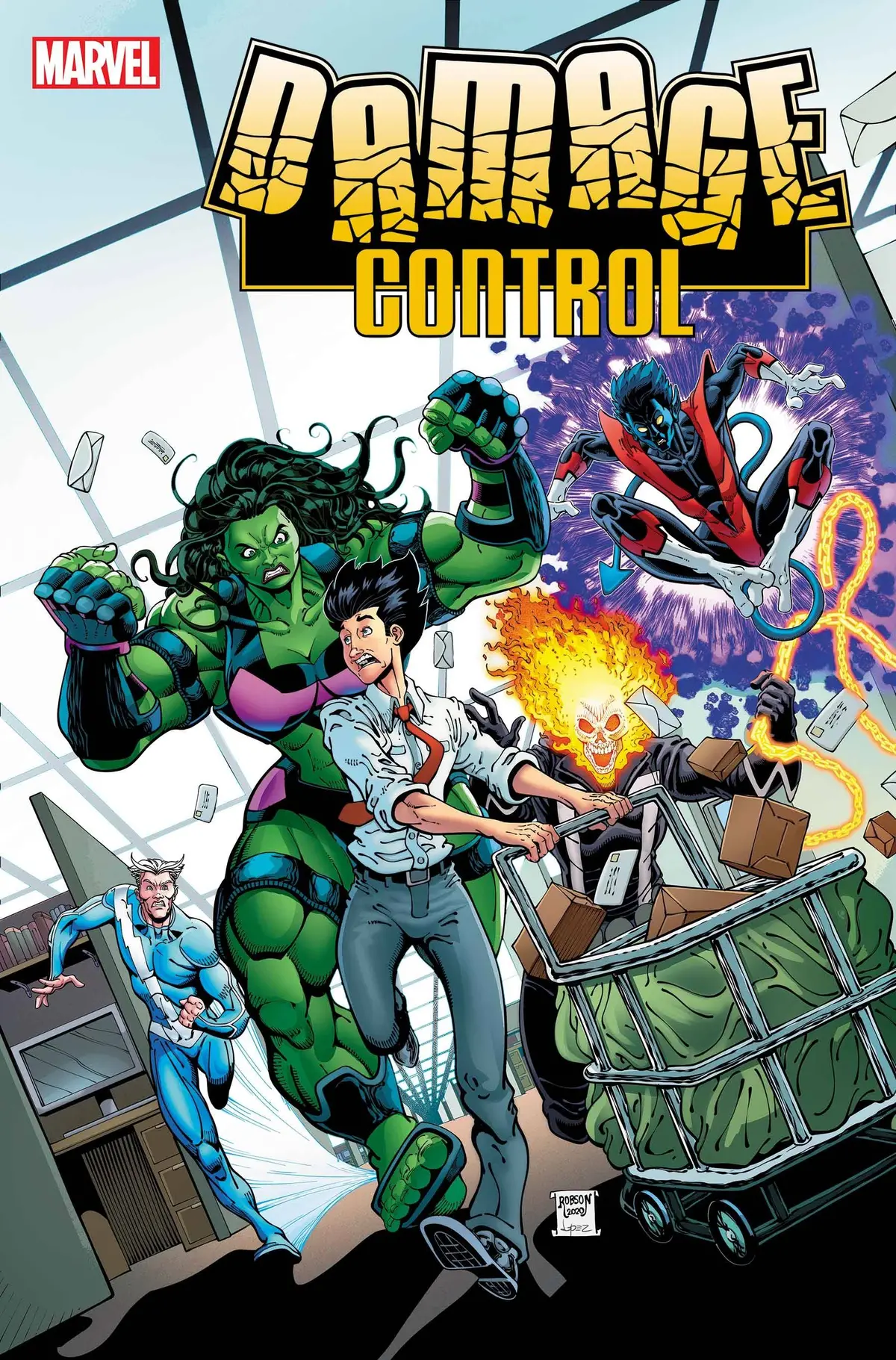 Damage Control #1 (Of 5) Robson Var 1