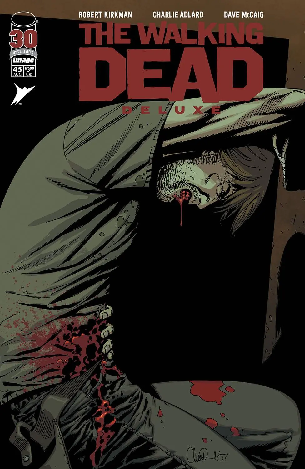 Walking Dead Dlx #45 Cvr B Adlard & Mccaig (Mr) 1