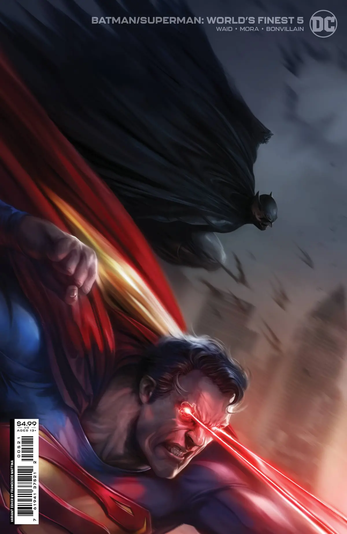 Batman Superman Worlds Finest #5 Cvr B Mattina Card Stock 1