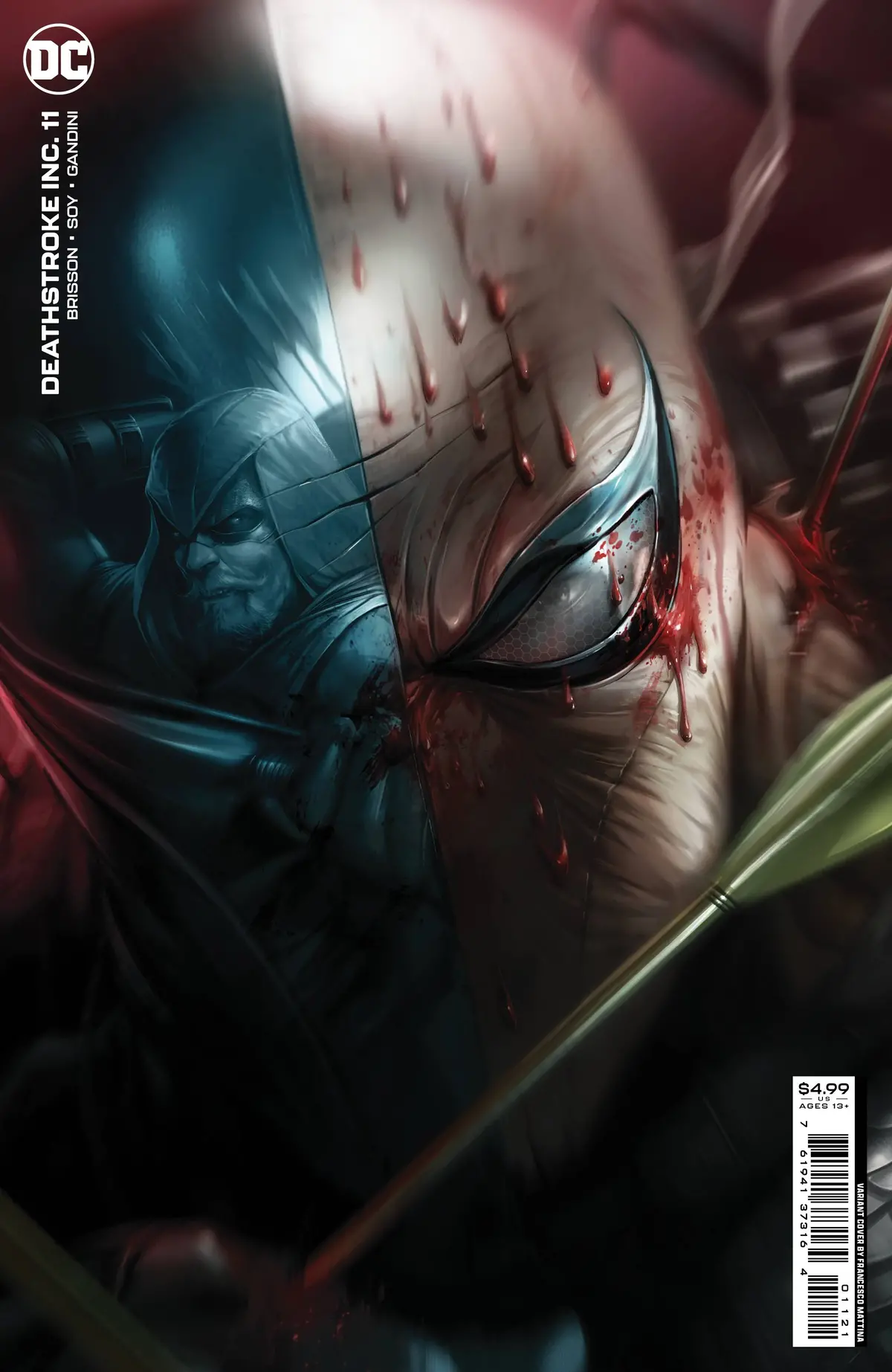 Deathstroke Inc #11 Cvr B Mattina Card Stock Var 1