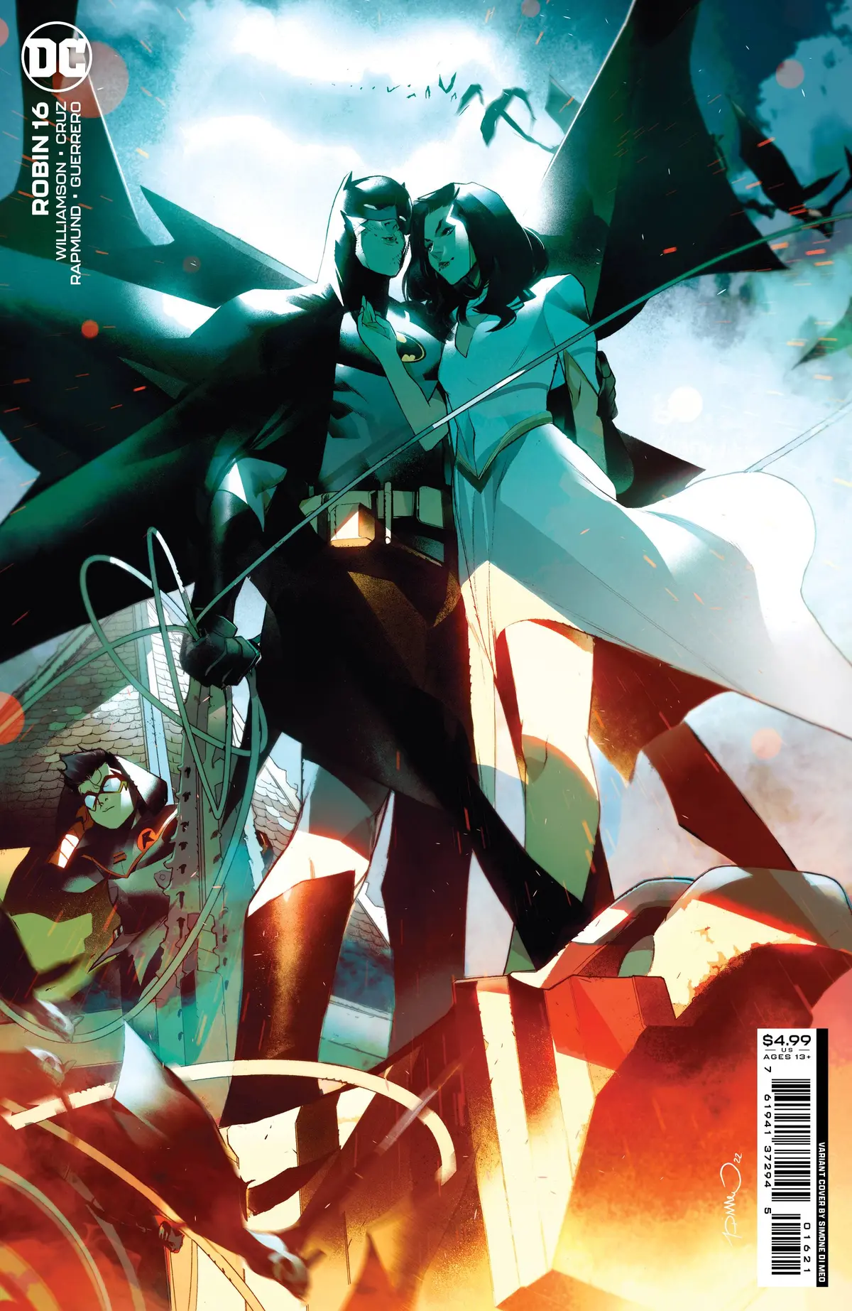 Robin #16 Cvr B Dimeo Card Stock Var 1