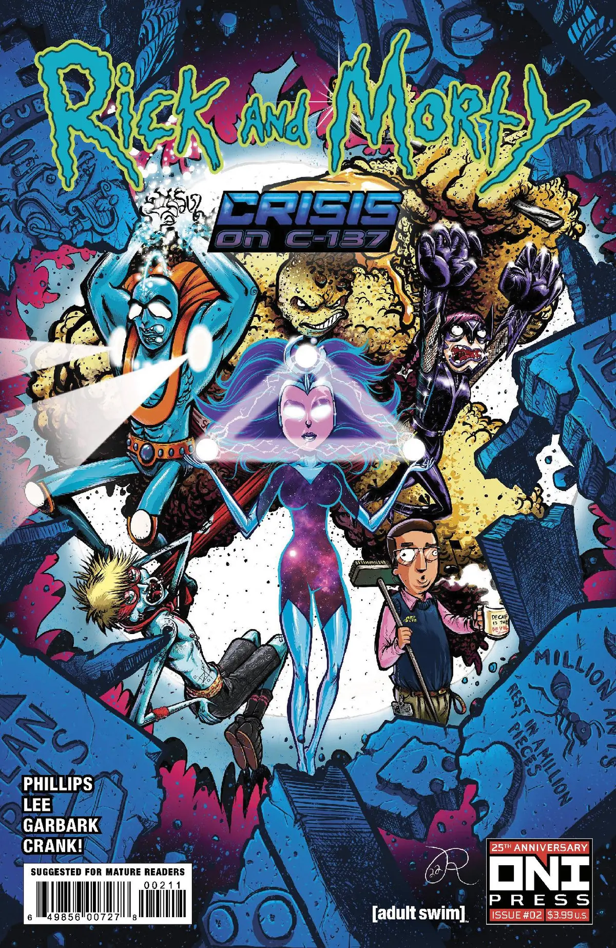 Rick And Morty Crisis On C 137 #2 Cvr A Lee 1