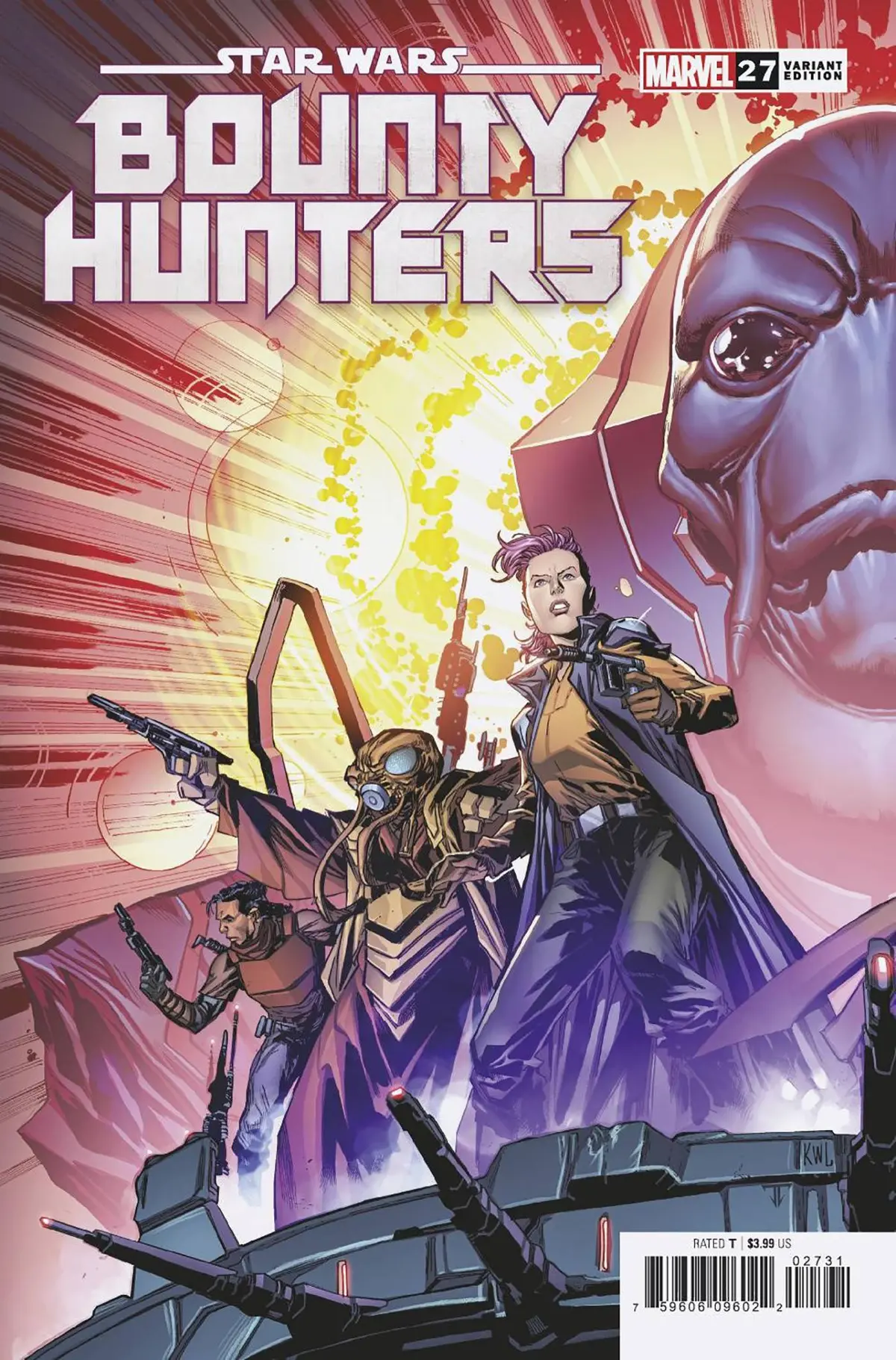 Star Wars Bounty Hunters #27 Lashley Var 1