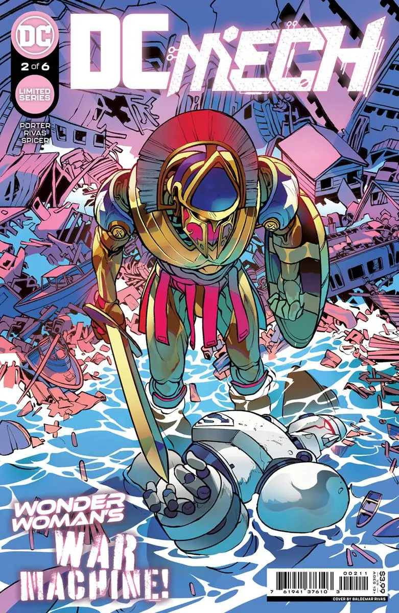 Dc Mech #2 (Of 6) Cvr A Rivas 1