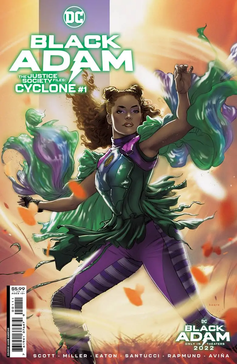 Black Adam Justice Society Files Cyclone #1 Cvr A Andrews 1
