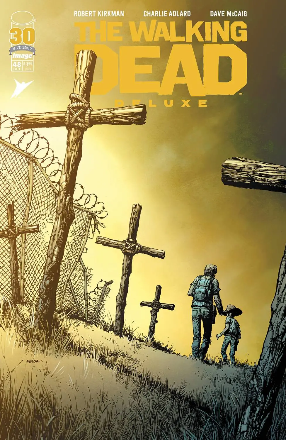 Walking Dead Dlx #48 Cvr A Finch & Mccaig (Mr) 1