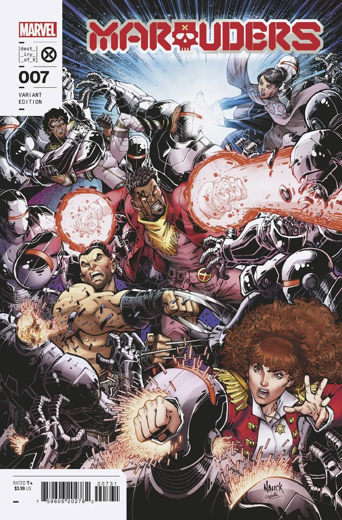 Marauders #7 Todd Nauck Var 1