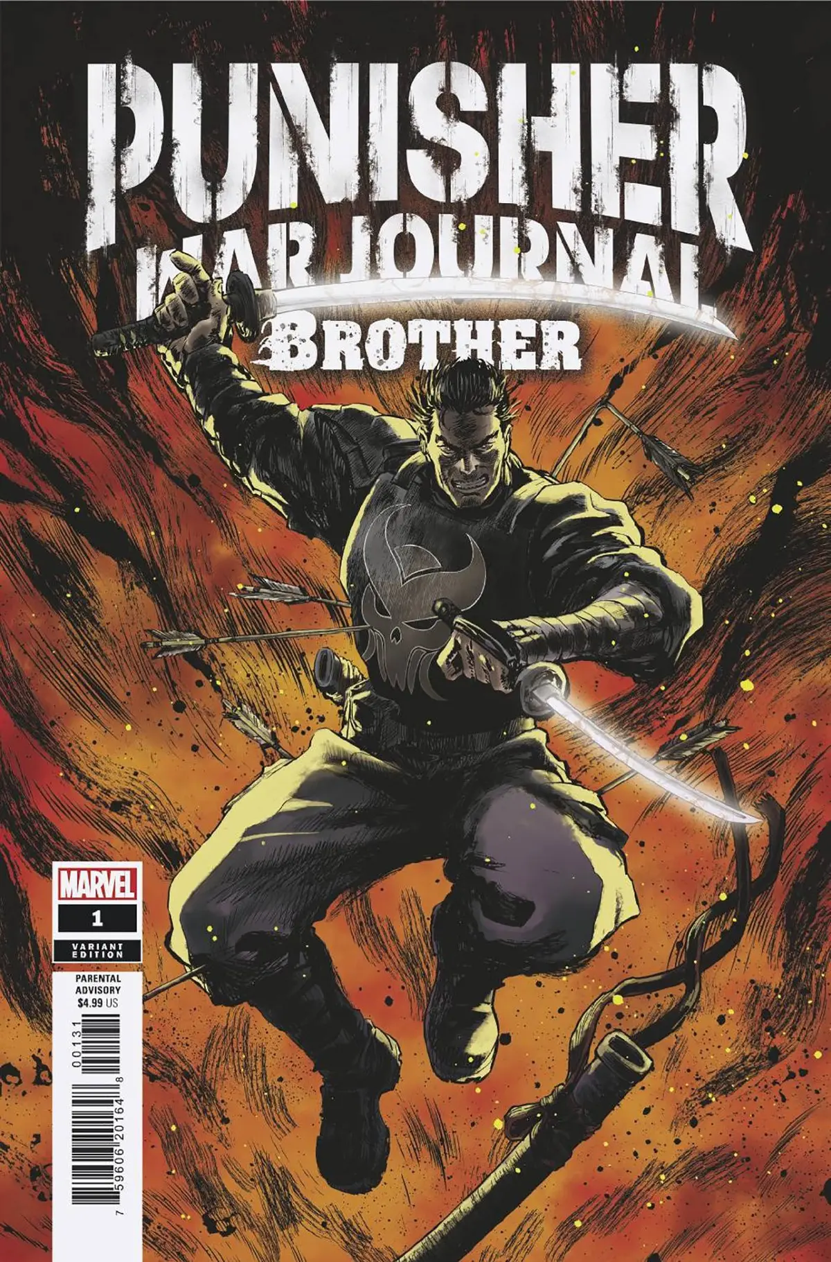 Punisher War Journal Brother #1 Superlog Var 1