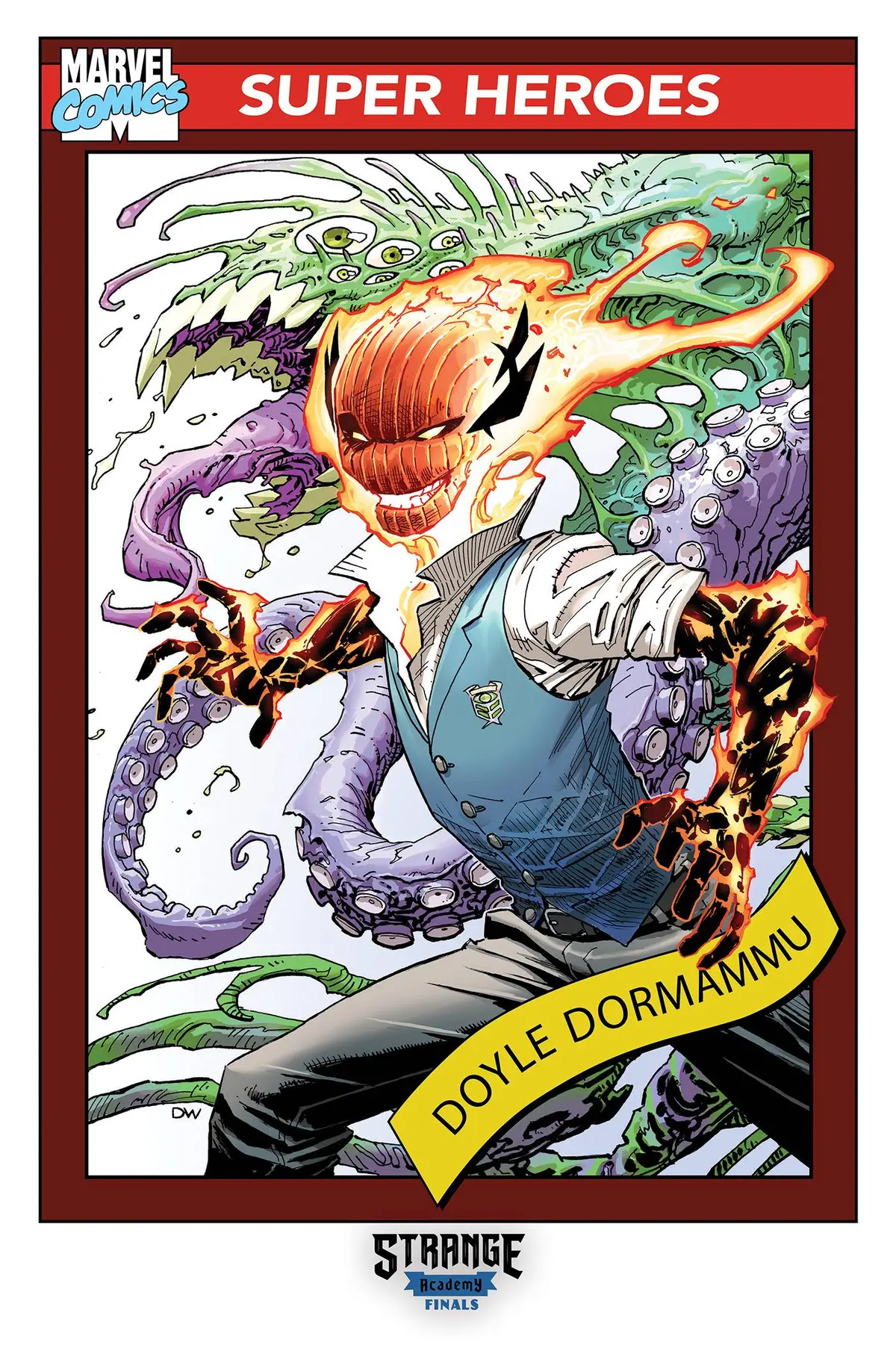 Strange Academy Finals #1 Weaver Trading Card Var 1