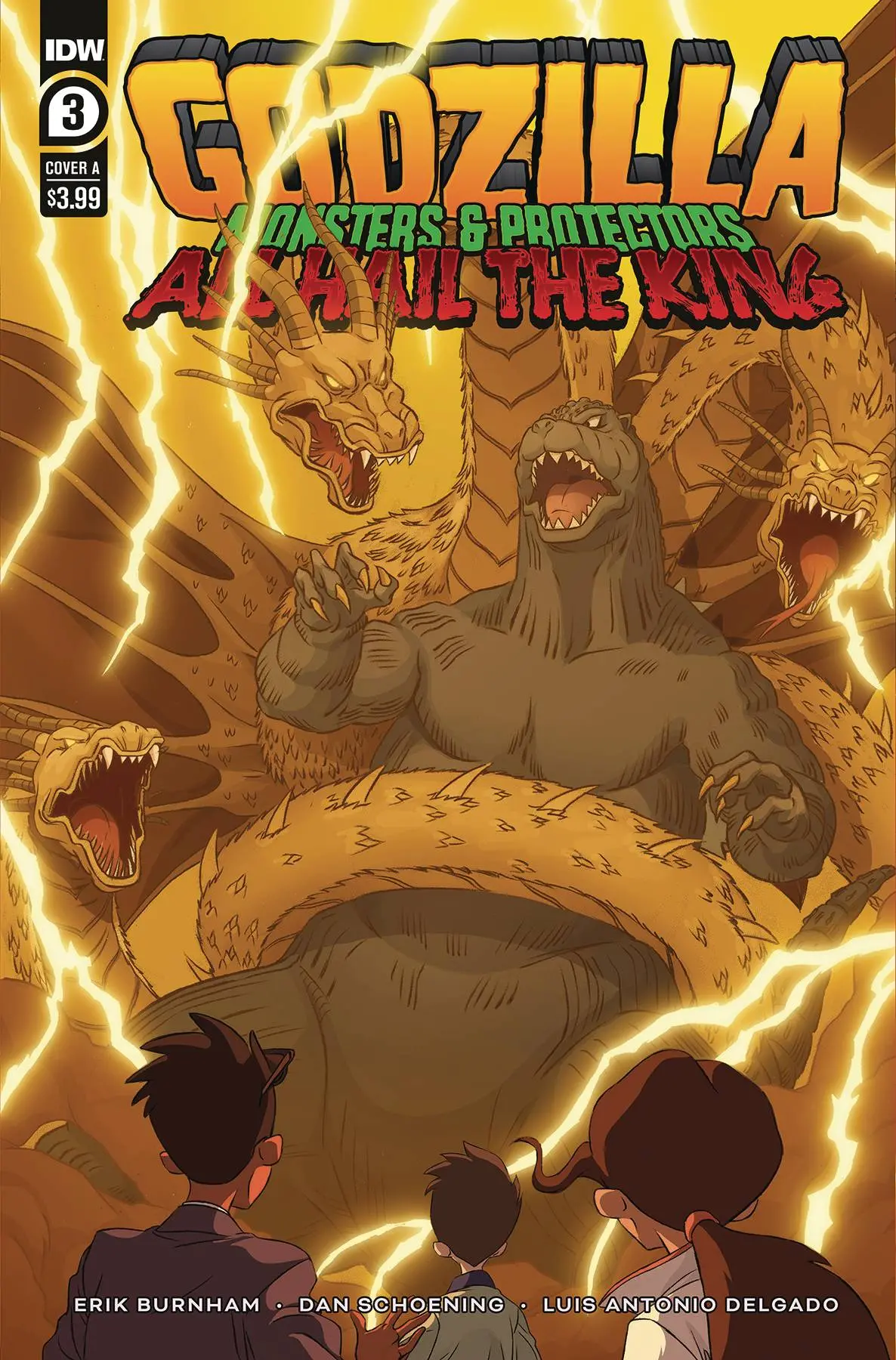 Godzilla Monsters & Protectors All Hail King #3 Cvr A Schoen 1