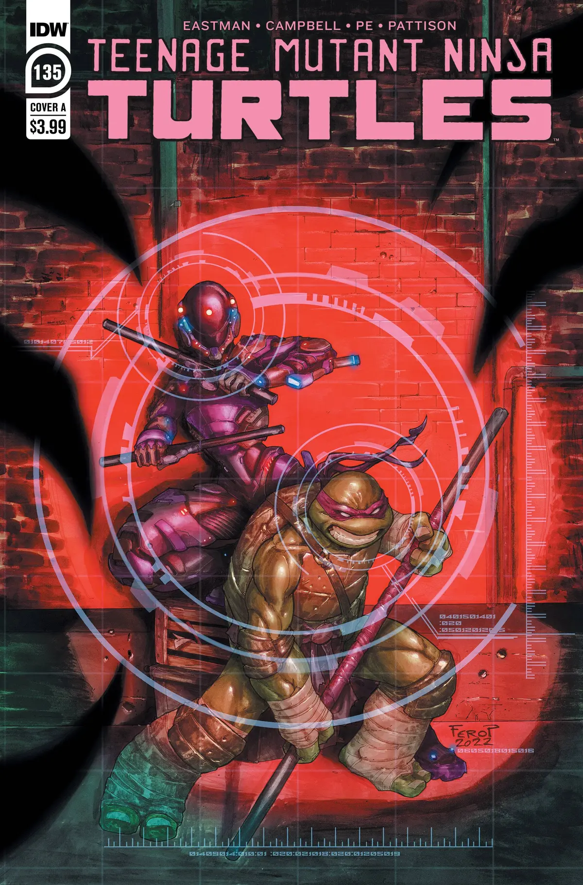 Tmnt Ongoing #135 Cvr A Fero Pe 1