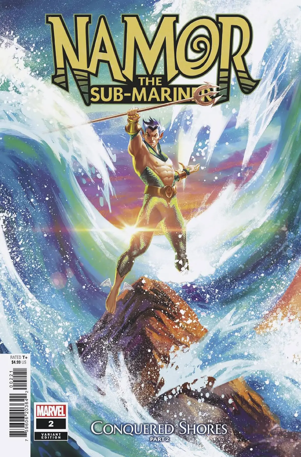 Namor Conquered Shores #2 (Of 5) Manhanini Var 1