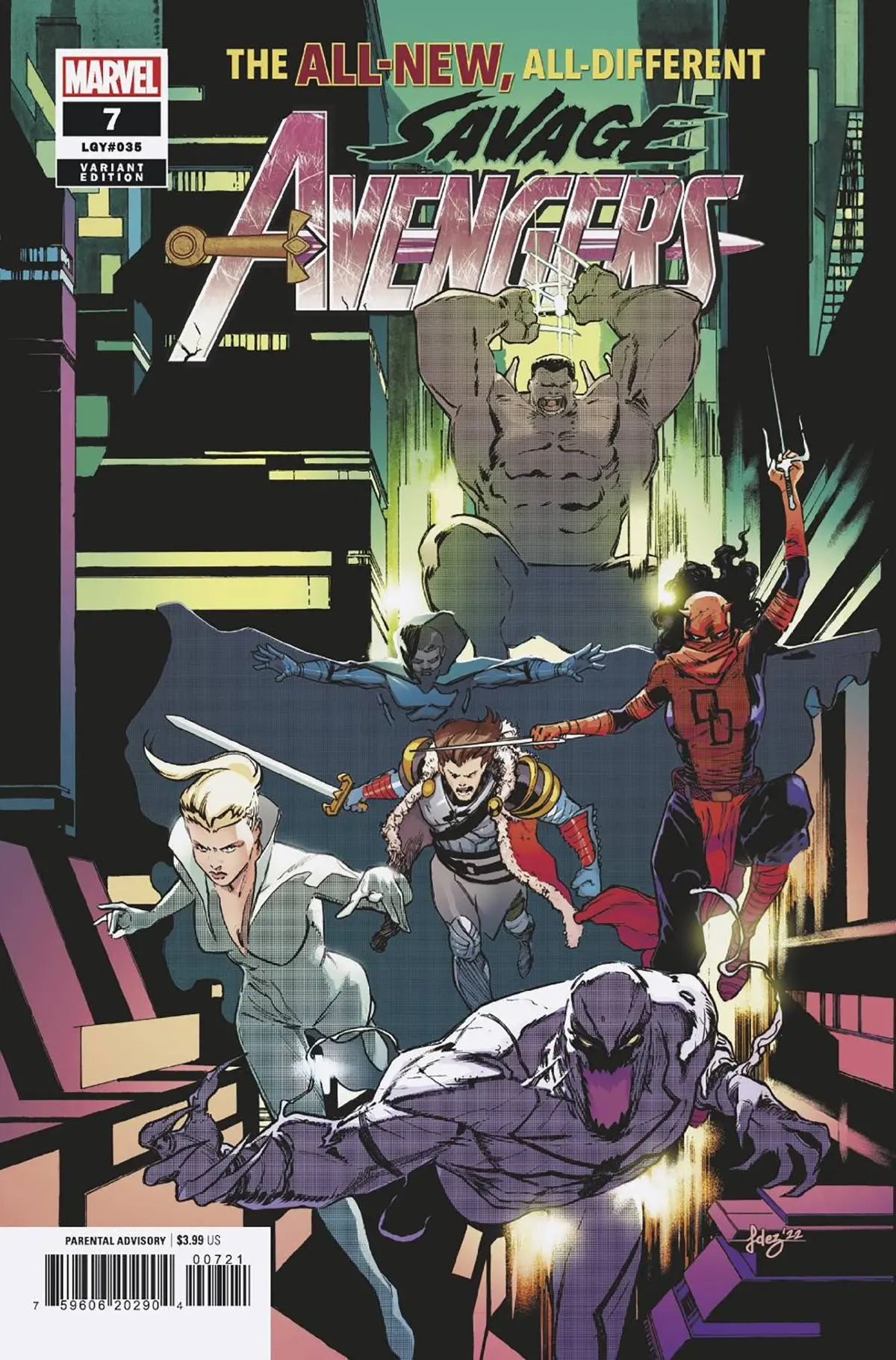 Savage Avengers #7 Fernandez Var 1
