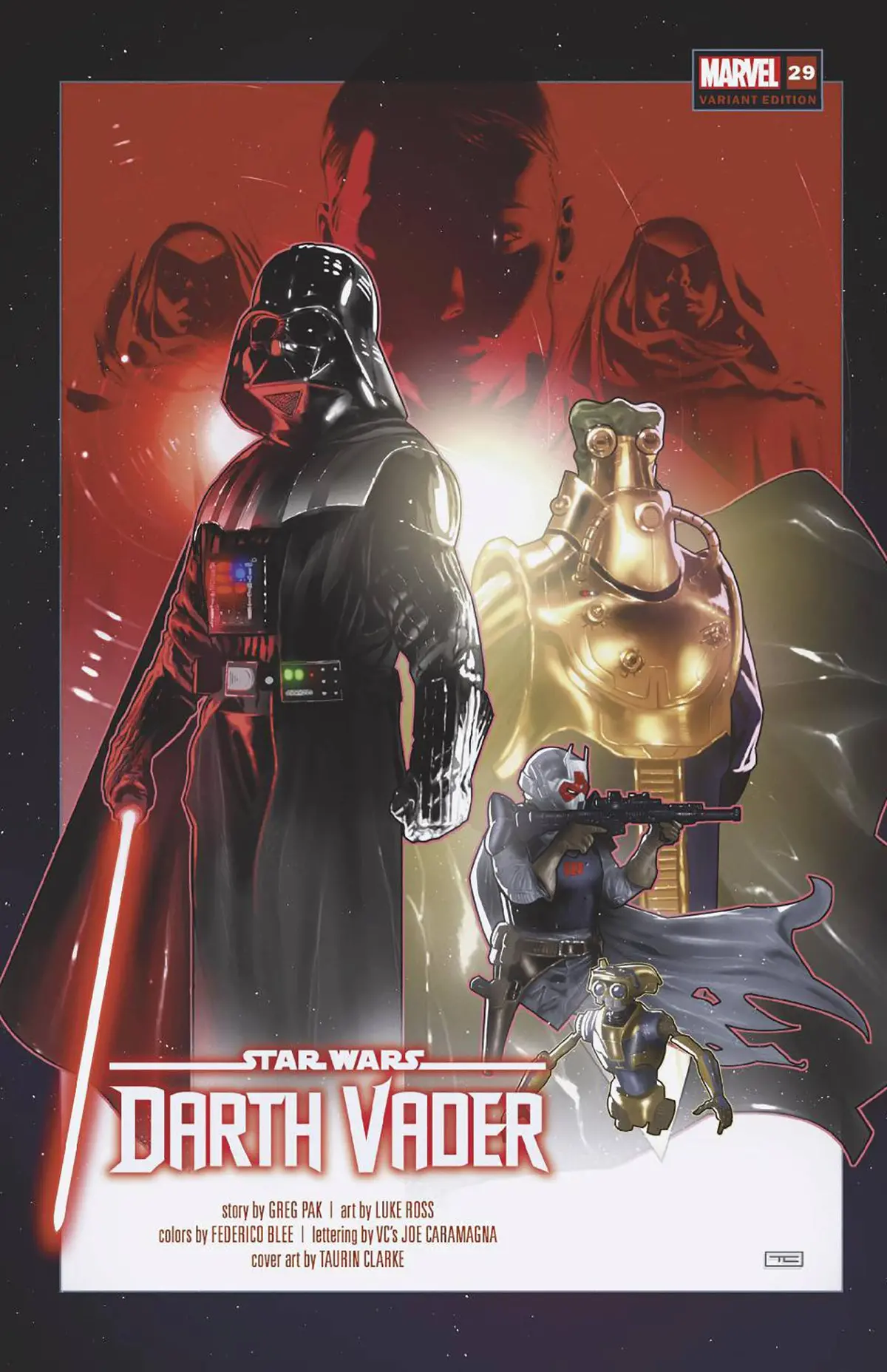 Star Wars Darth Vader #29 Clarke Revelations Var 1
