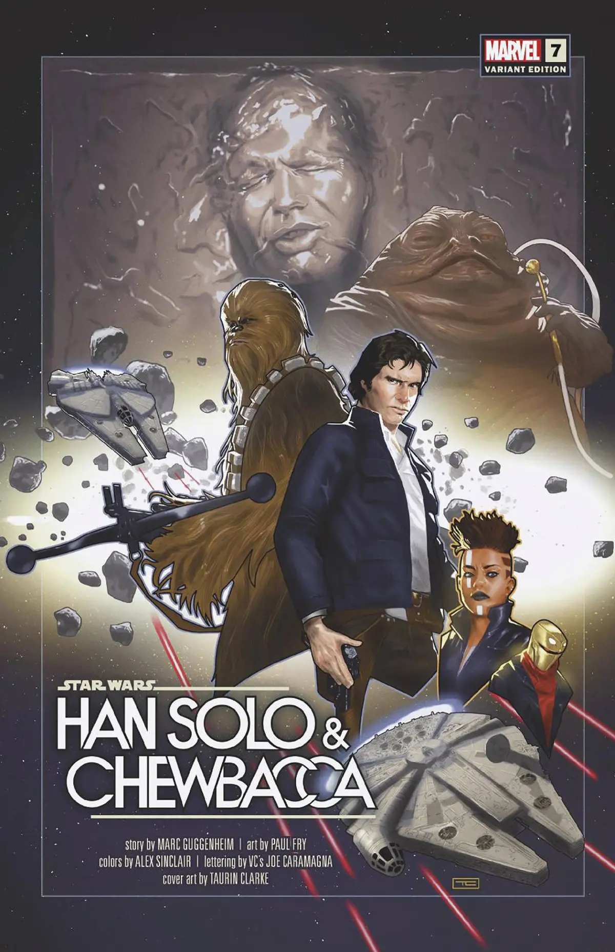 Star Wars Han Solo Chewbacca #7 Clarke Revelations Var 1