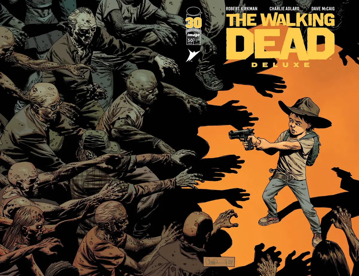 Walking Dead Dlx #50 Cvr B Adlard & Mccaig (Mr) 1