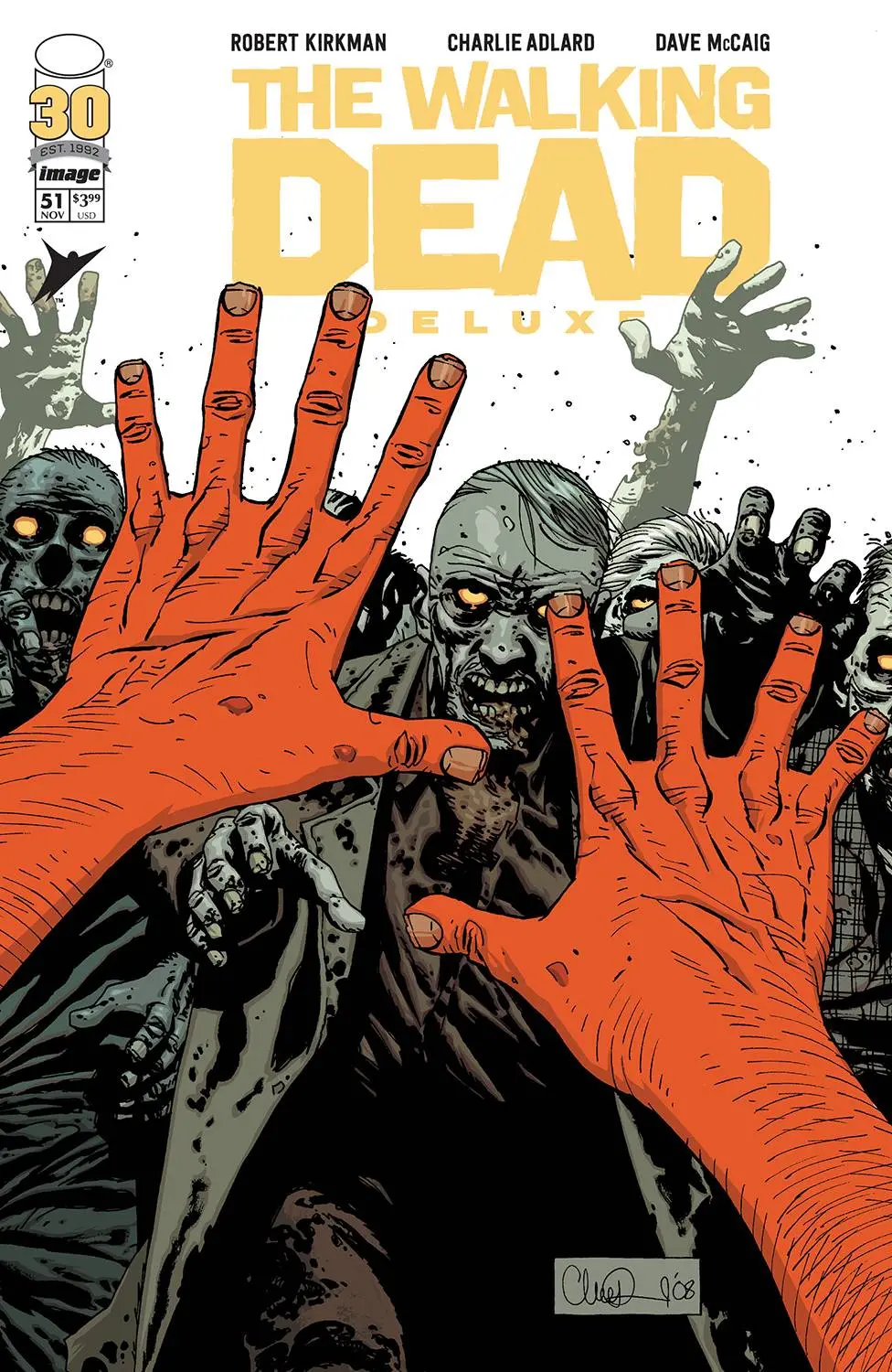 Walking Dead Dlx #51 Cvr B Adlard & Mccaig 1