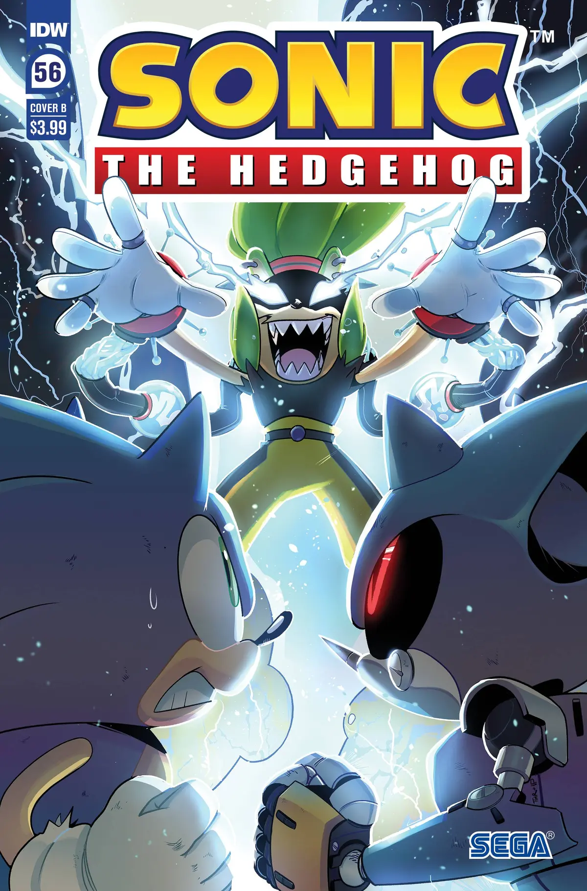 Sonic The Hedgehog #56 Cvr B Rothlisberger 1