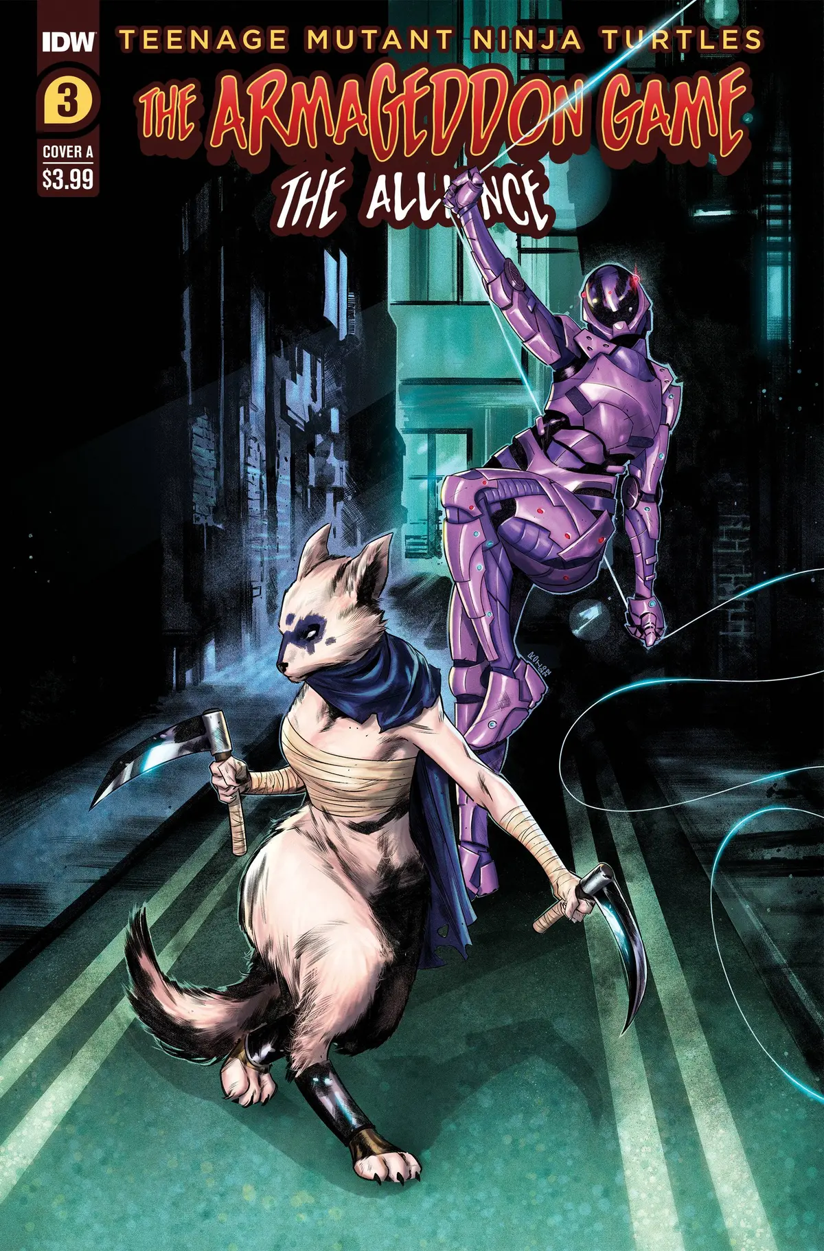 Tmnt Armageddon Game Alliance #3 Cvr A Mercado 1