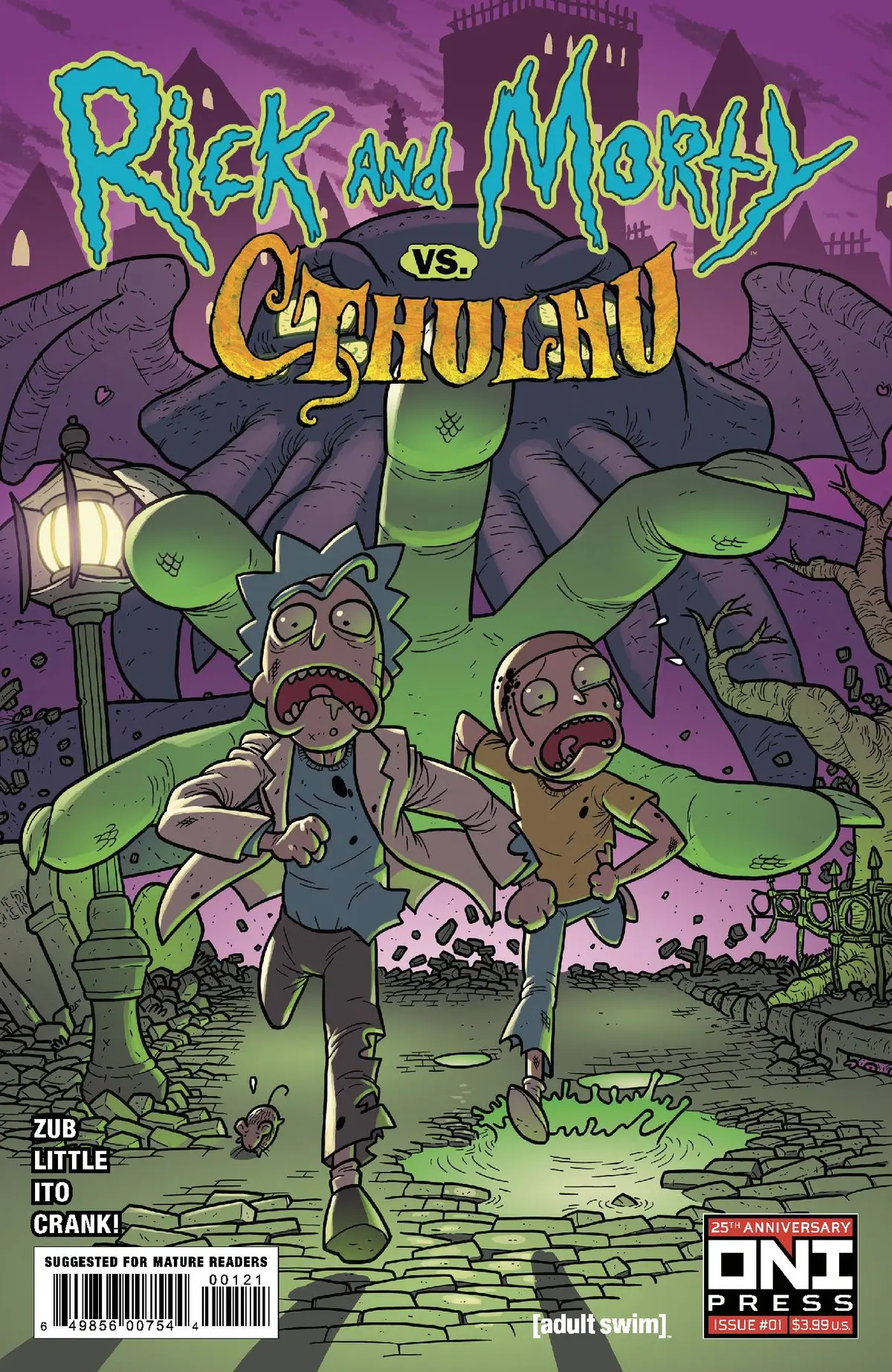 Rick And Morty Vs Cthulhu #1 Cvr B Cannon 1