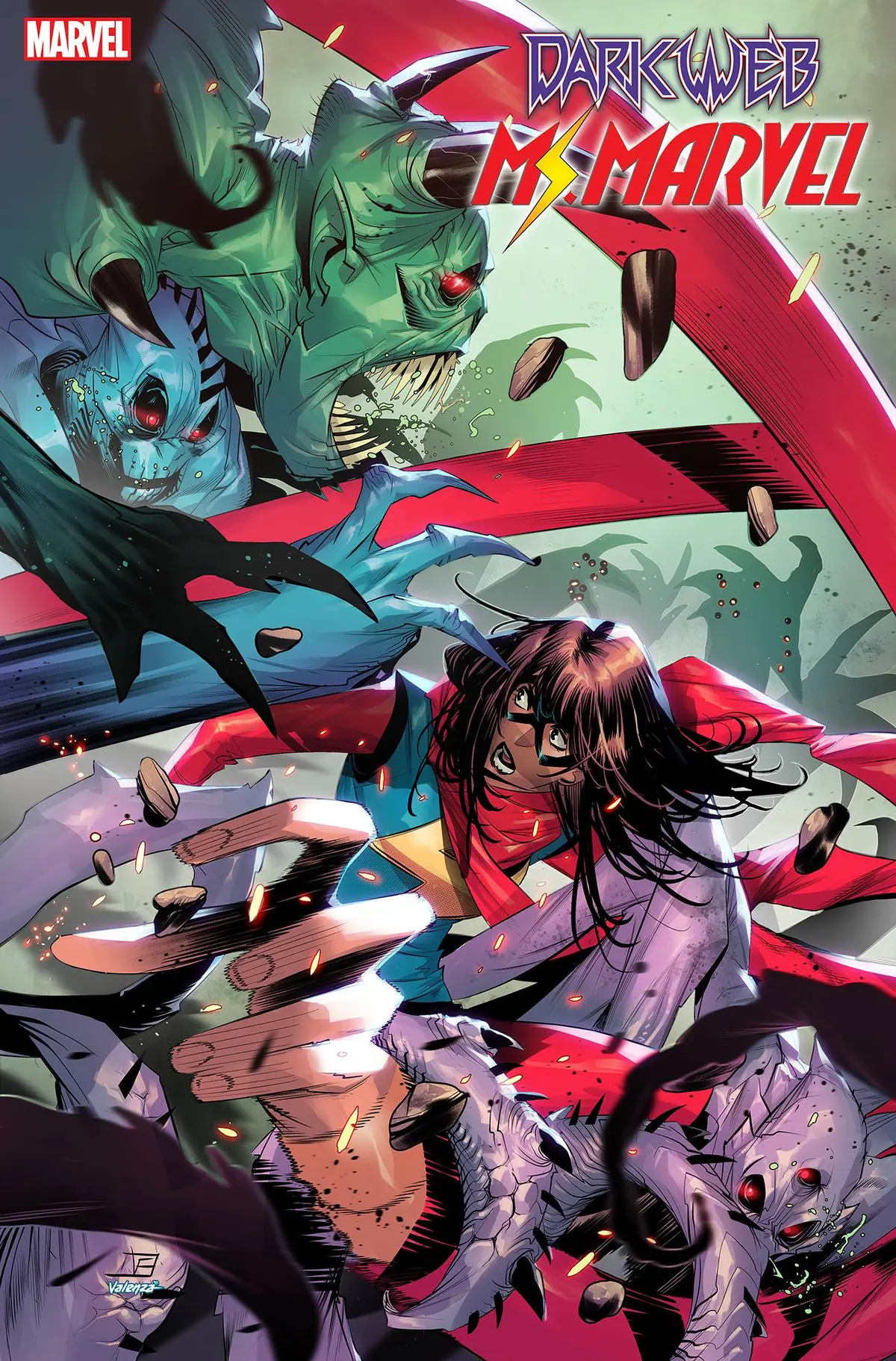 Dark Web Ms Marvel #1 (Of 2) Vicentini Var 1