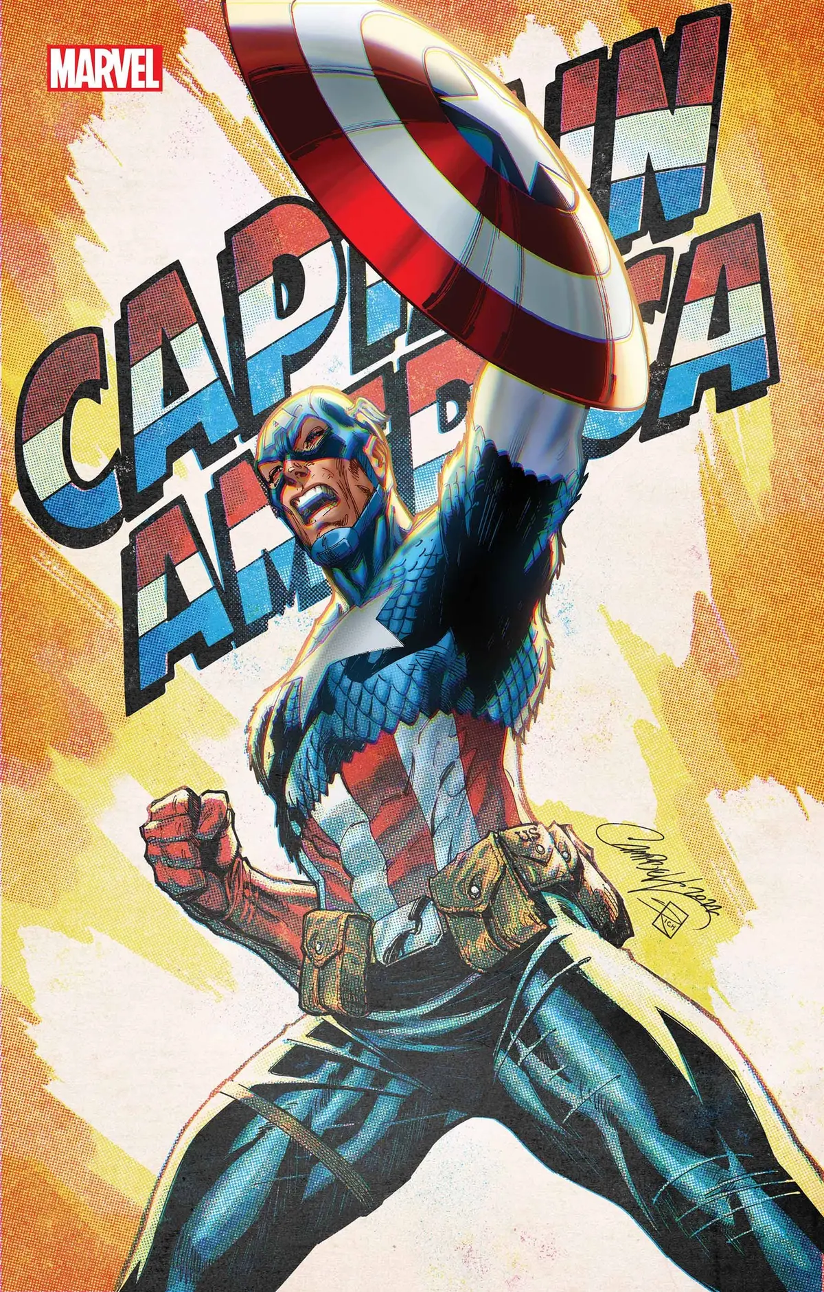 Captain America Sentinel Of Liberty #7 Jsc Anniversary Var 1