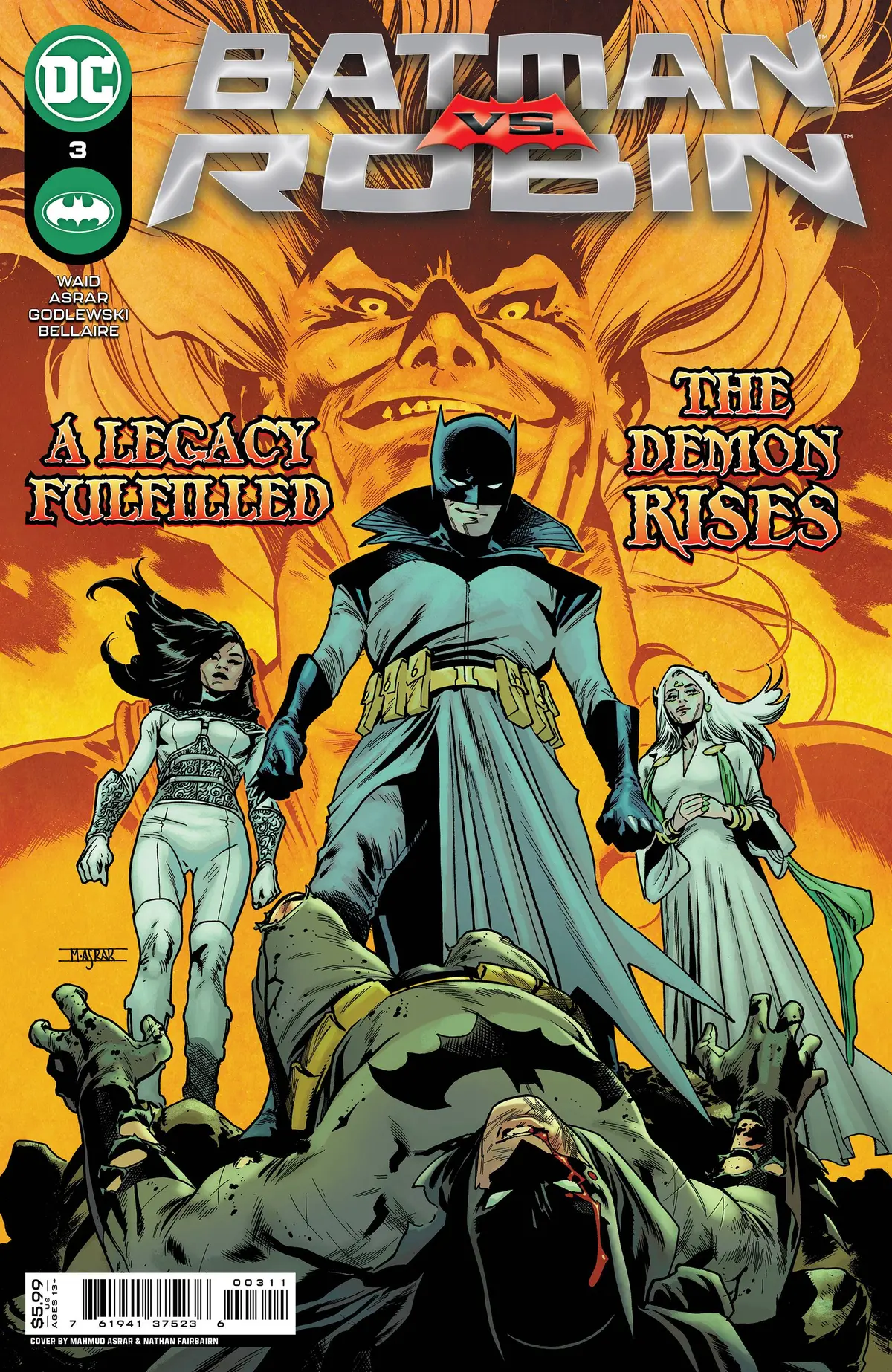 Batman Vs Robin #3 (Of 5) Cvr A Asrar 1