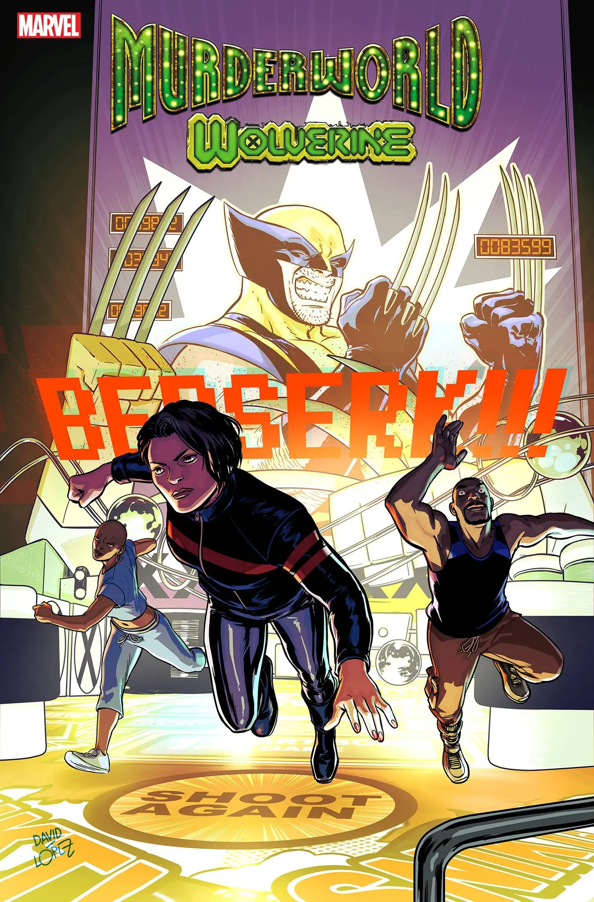 Murderworld Wolverine #1 Lopez Var 1