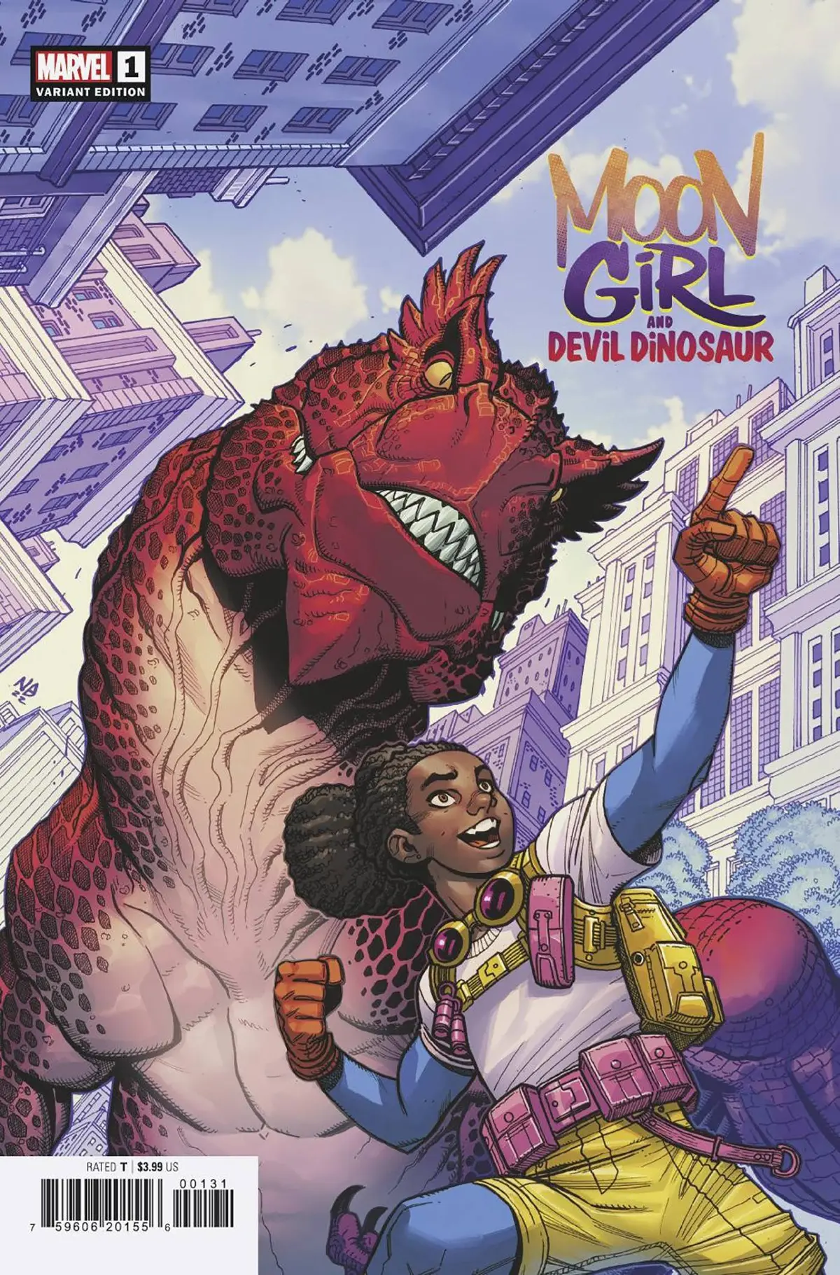 Moon Girl And Devil Dinosaur #1 (Of 5) Bradshaw Var 1