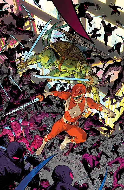 Mmpr Tmnt Ii #1 (Of 5) Cvr A Connecting Var 1 Mora 1