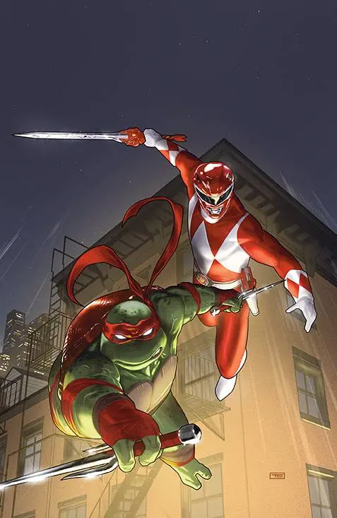 Mmpr Tmnt Ii #1 (Of 5) Cvr I Cardstock Var Clarke 1