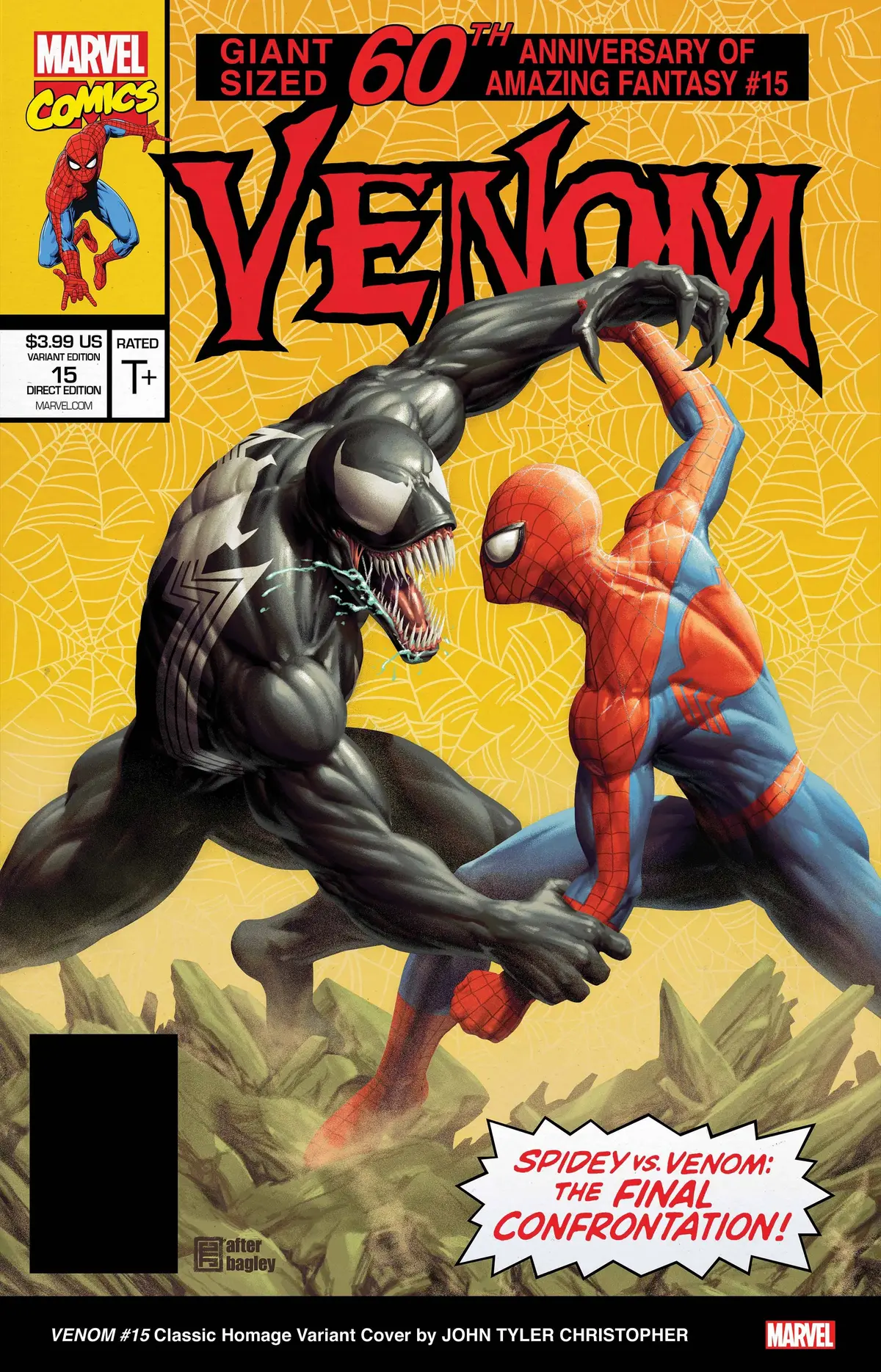 Venom #15 Jtc Classic Homage Var 1