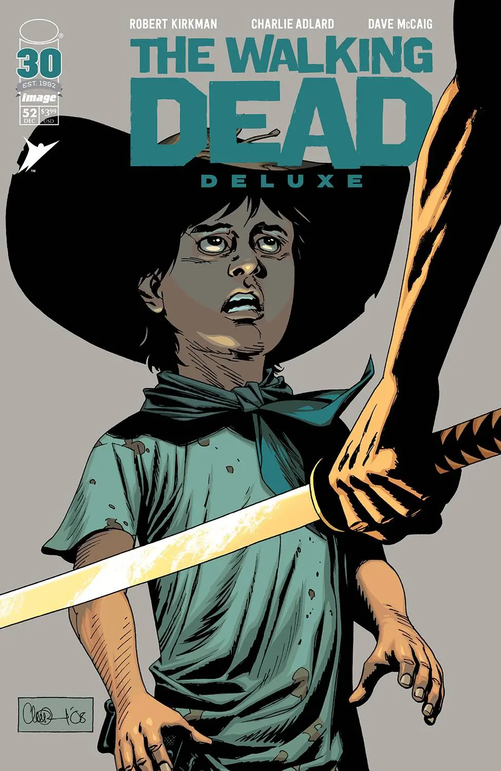 Walking Dead Dlx #52 Cvr B Adlard & Mccaig 1