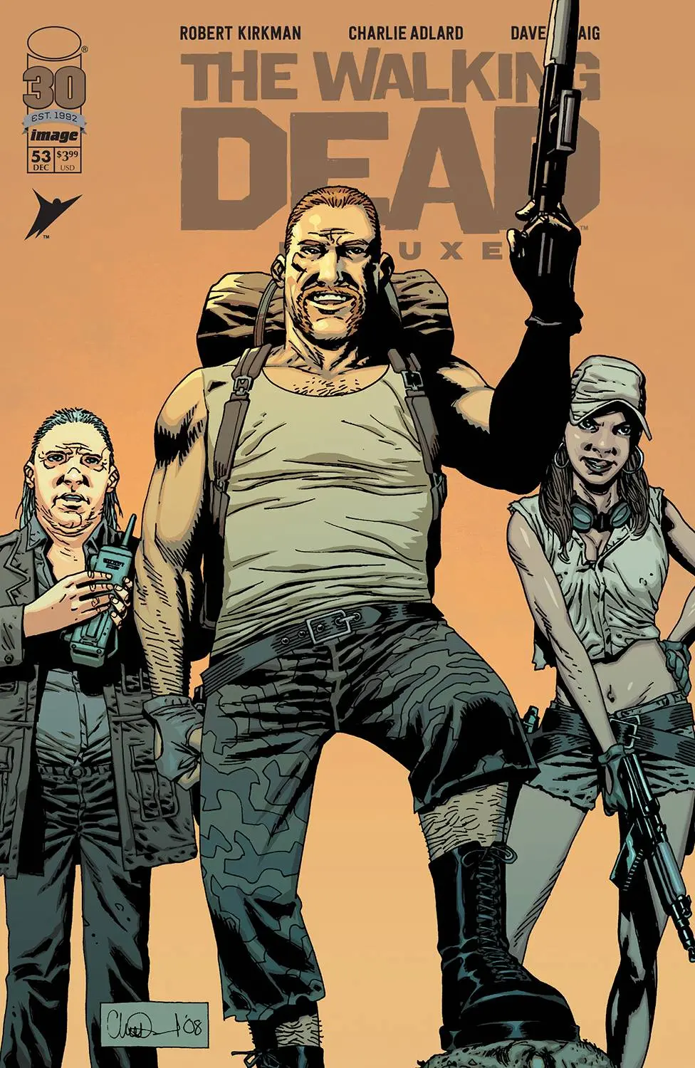 Walking Dead Dlx #53 Cvr B Adlard & Mccaig (Mr) 1