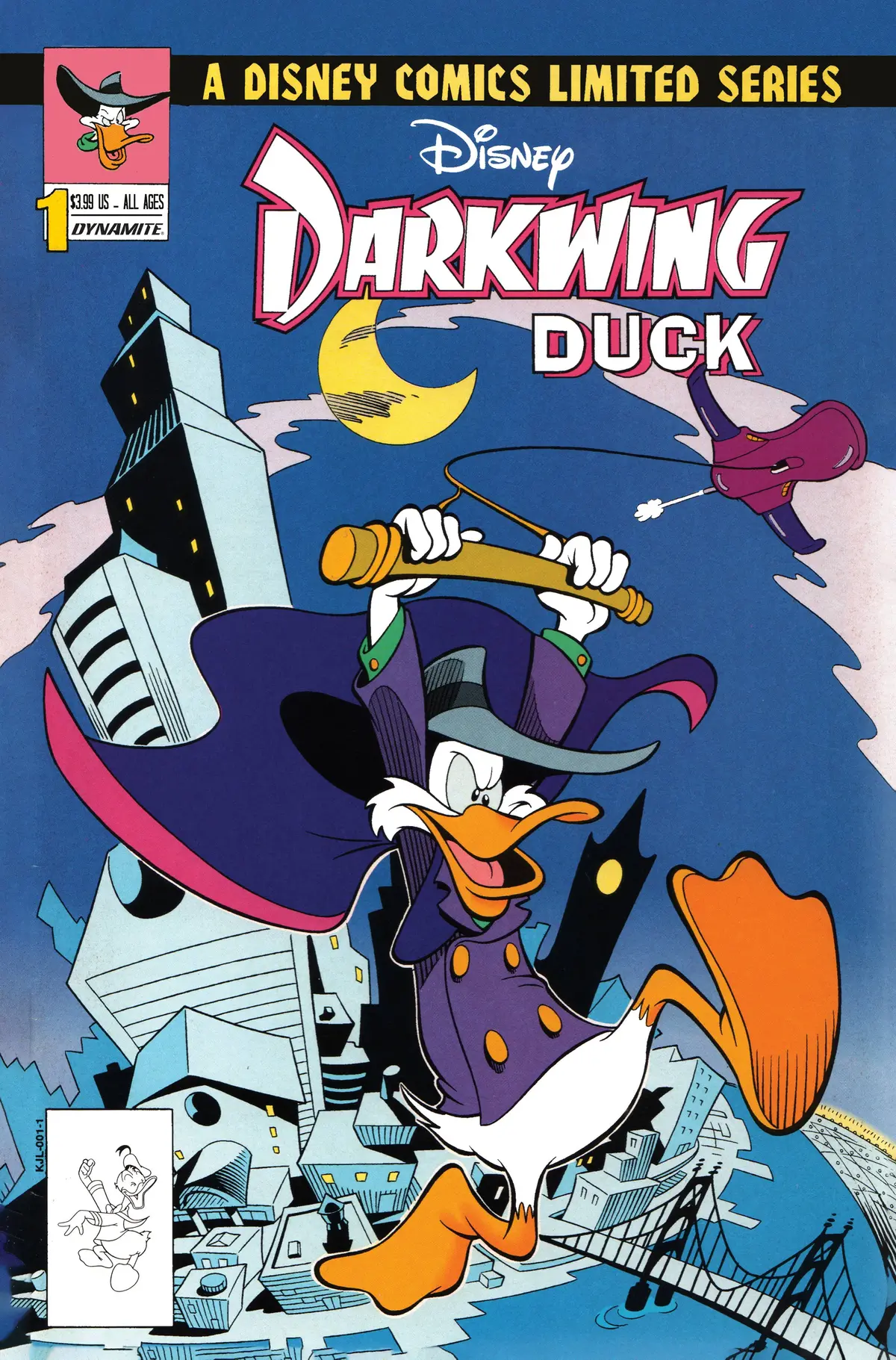 Darkwing Duck #1 Cvr N 50 Copy Incv Moore Virgin 1