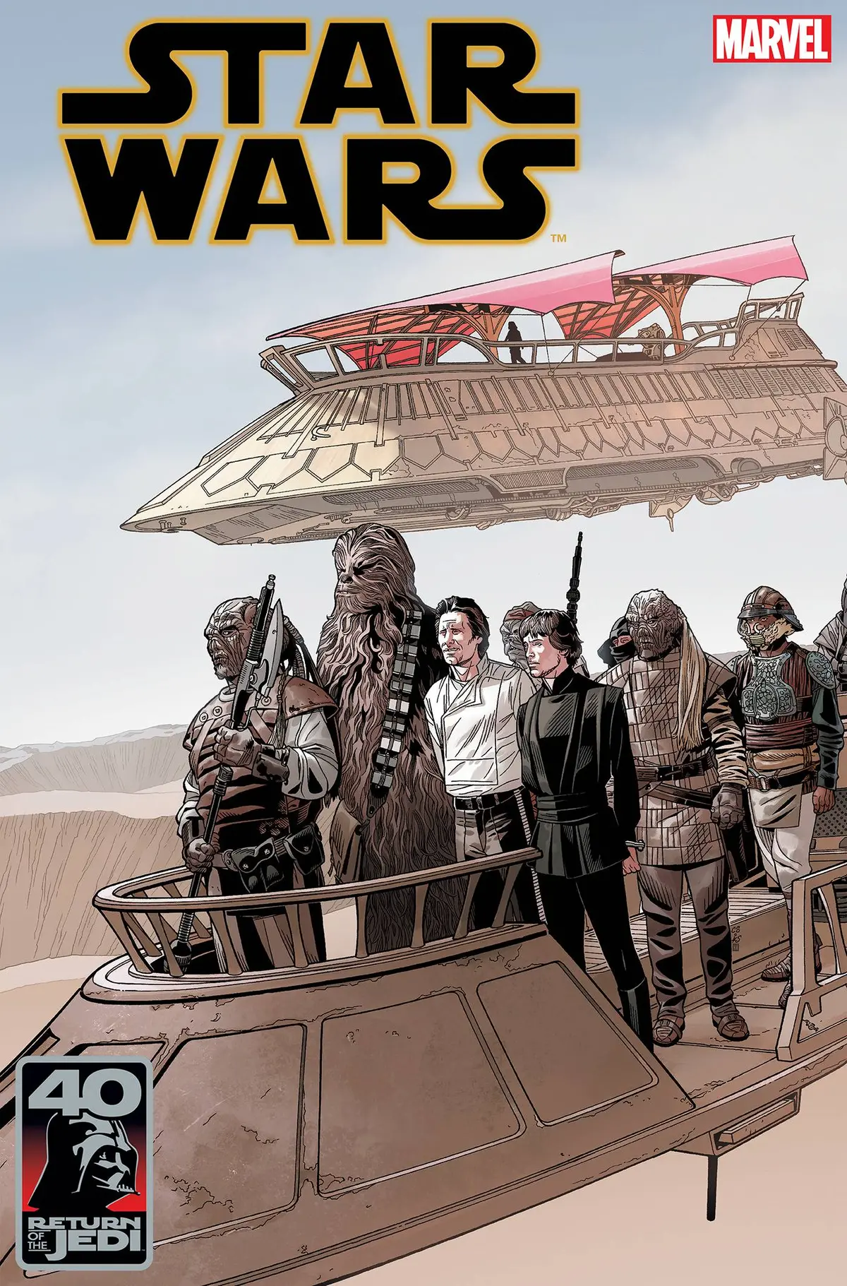 Star Wars #32 Sprouse Return Jedi 40Th Anniversary Var 1