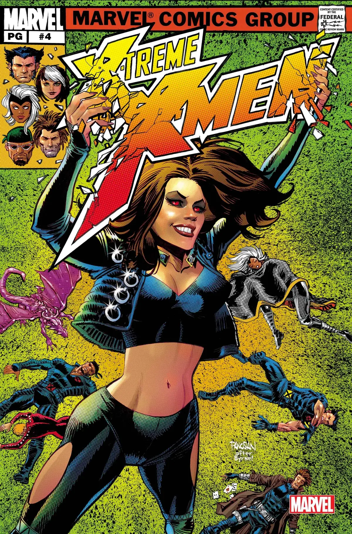 X-Treme X-Men #4 (Of 5) Panosian Homage Var 1