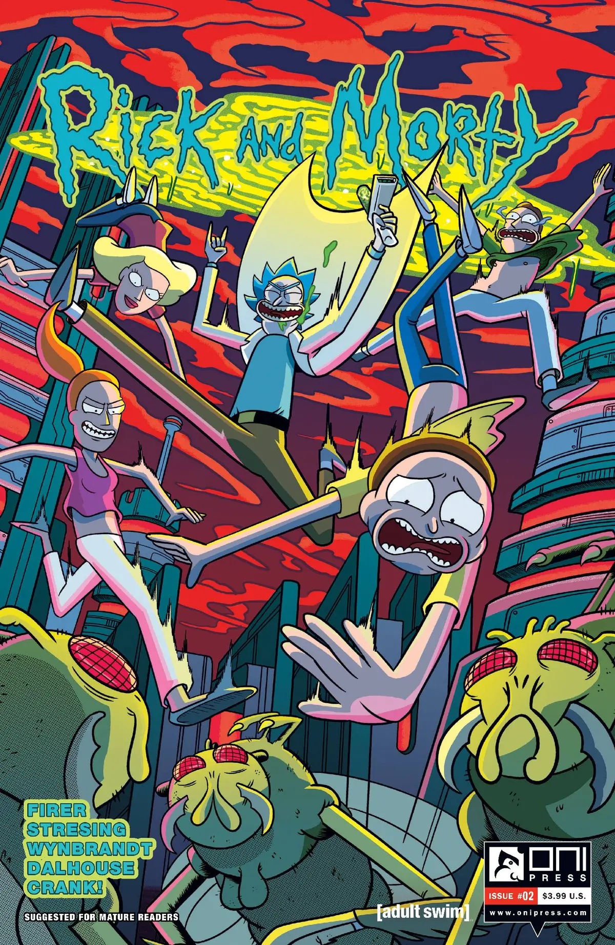 Rick And Morty #2 Cvr B Ellerby 1